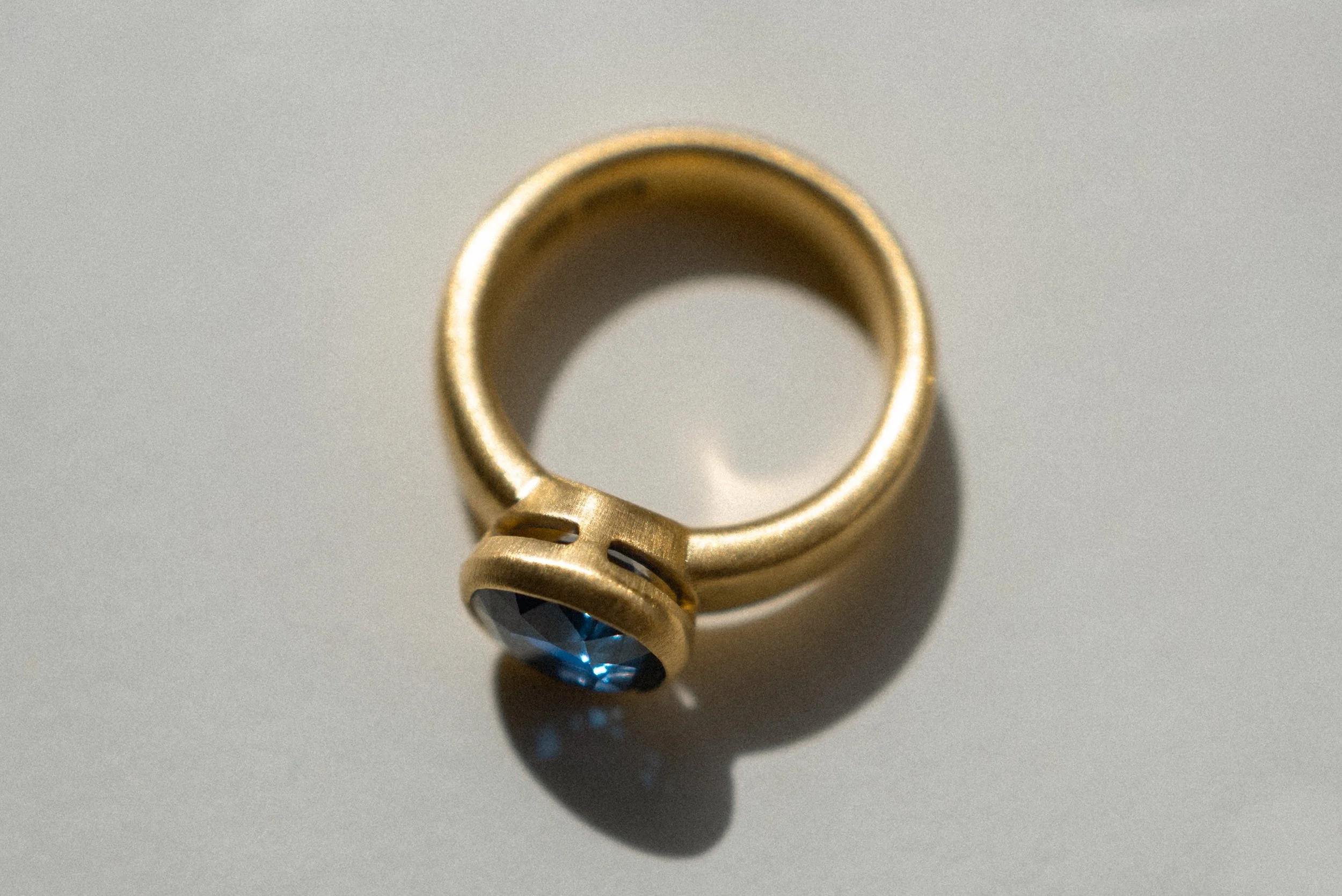 Architectural Bezel Ring