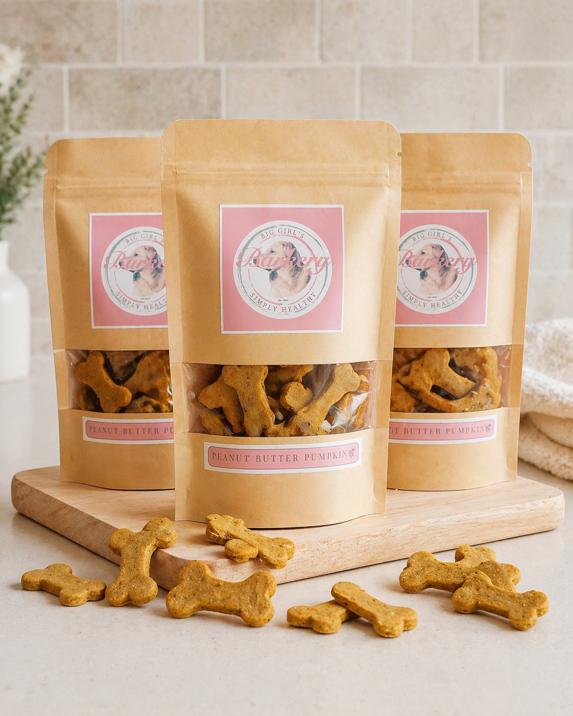 Peanut Butter Pumpkin Biscuits Multi-Dog Bundle