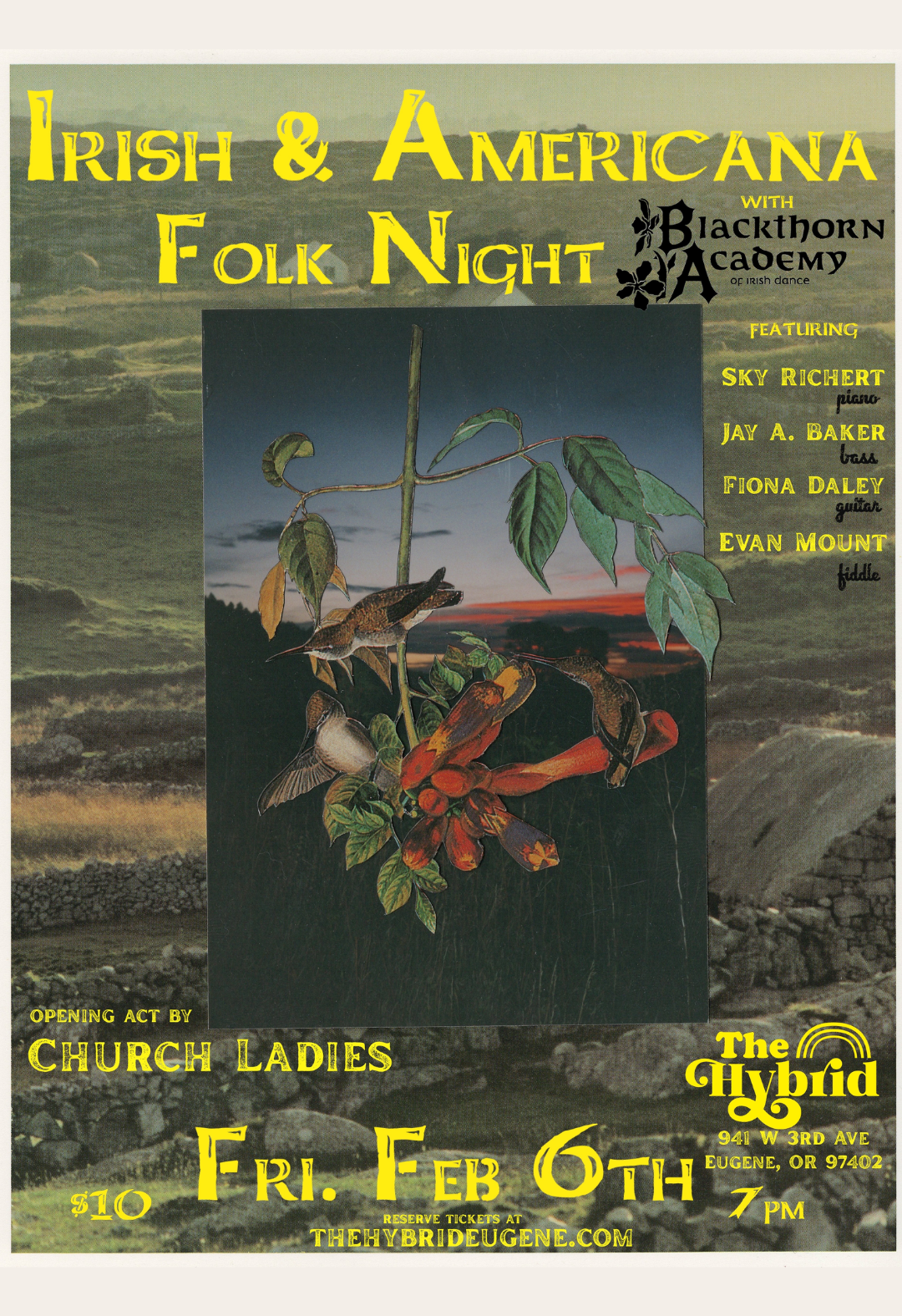 Irish & Americana Folk Night