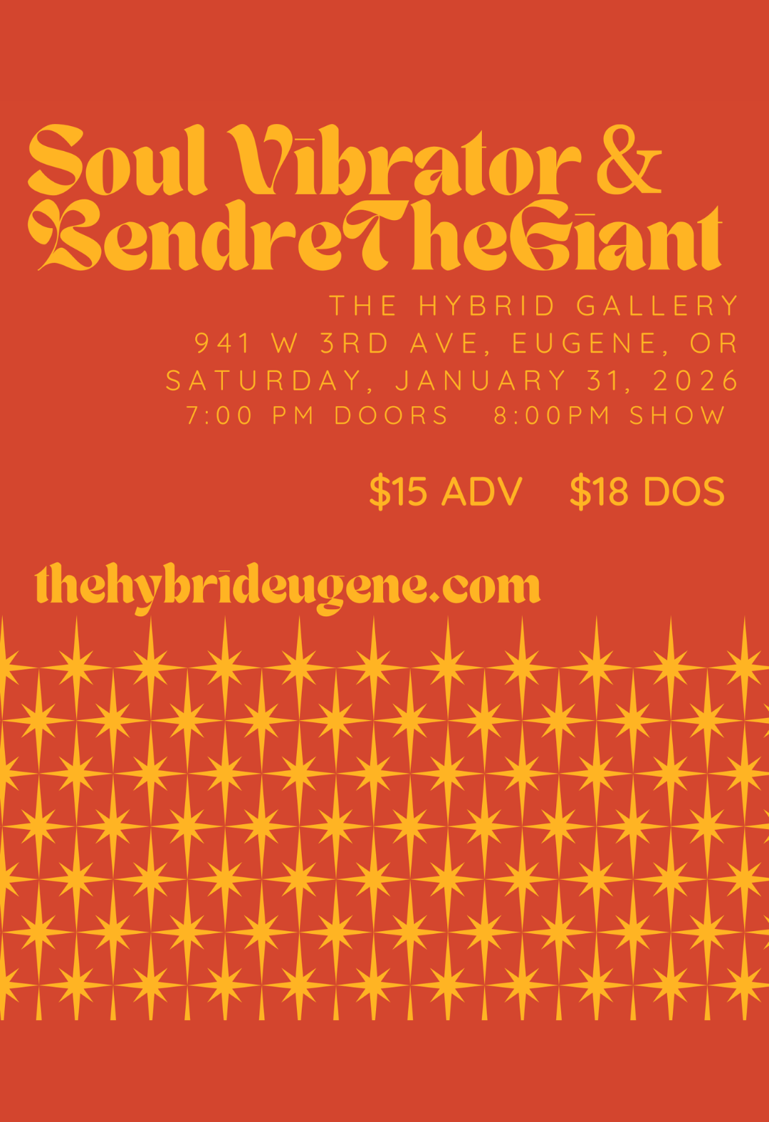 Soul Vibrator + Bendre the Giant