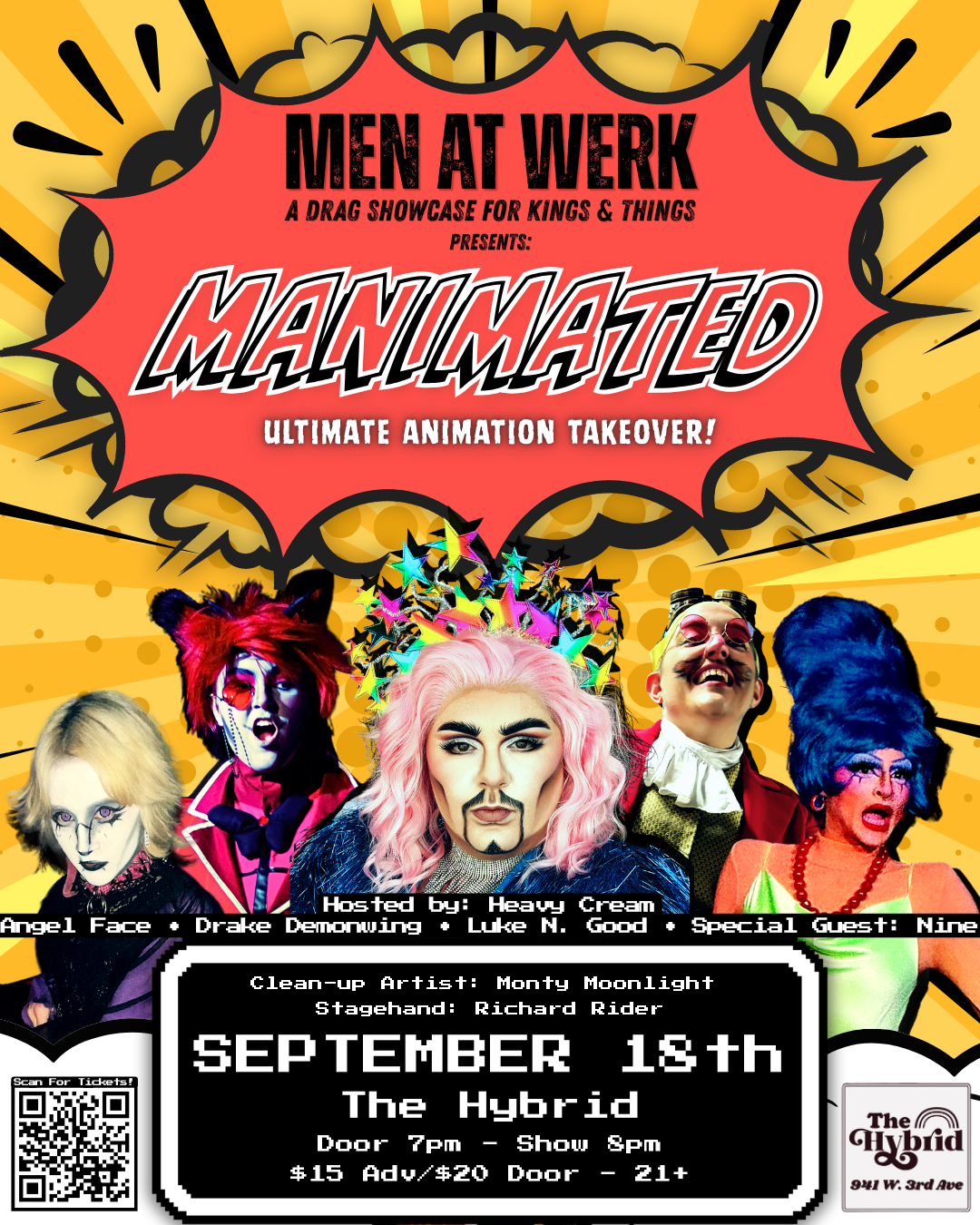 Men at Werk: Manimated!