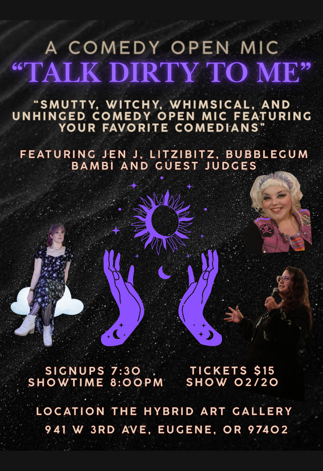 Talk Dirty To Me: A Comedy Open Mic