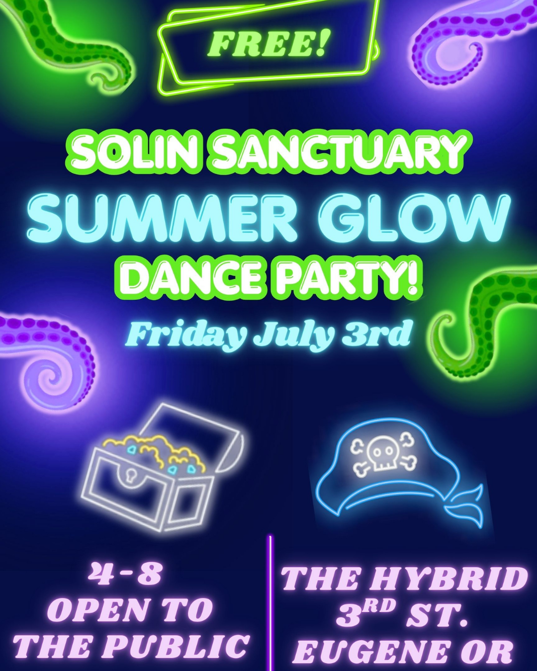 Summer Glow Dance Party