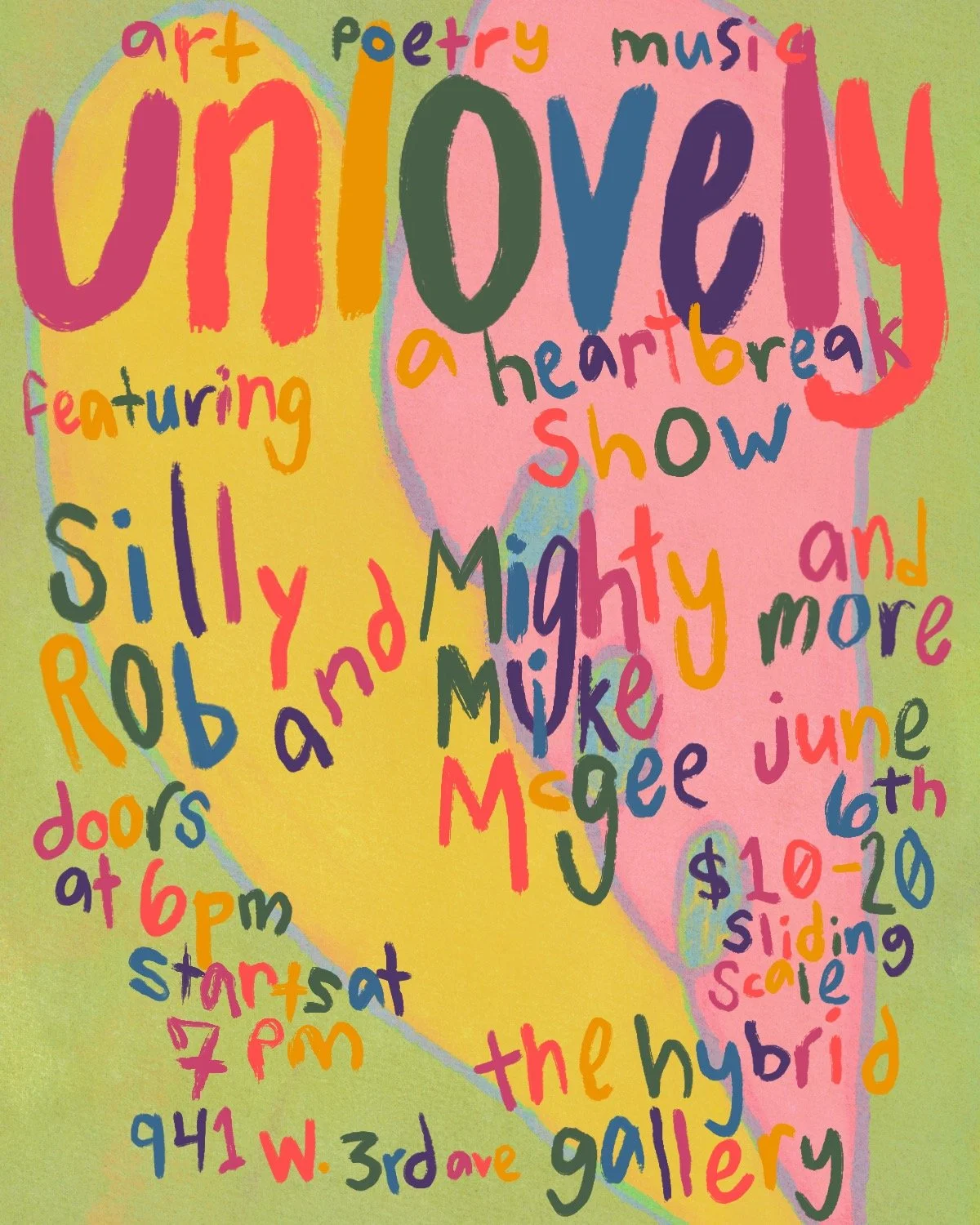 Unlovely: A Heartbreak Variety Show