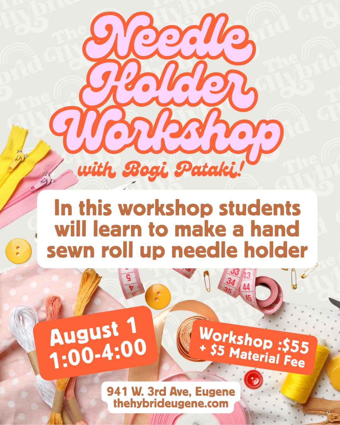 Needle Holder Workshop