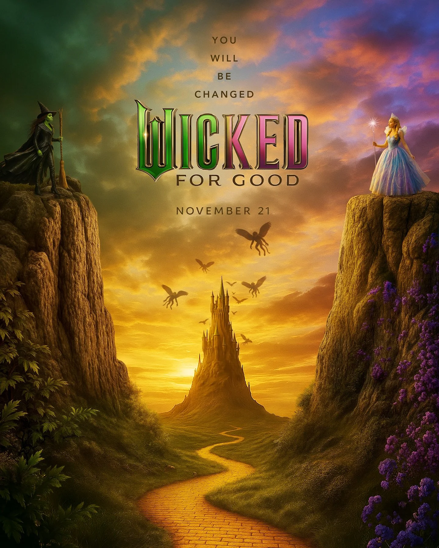 Wicked: For Good... Design
(Same layout. But with reverence.) 
I&rsquo;m figuring this AI thing out in real time like everyone else. It&rsquo;s is complicated. AI can be endlessly helpful, and yeah, it can be threatening too. I don&rsquo;t have all t