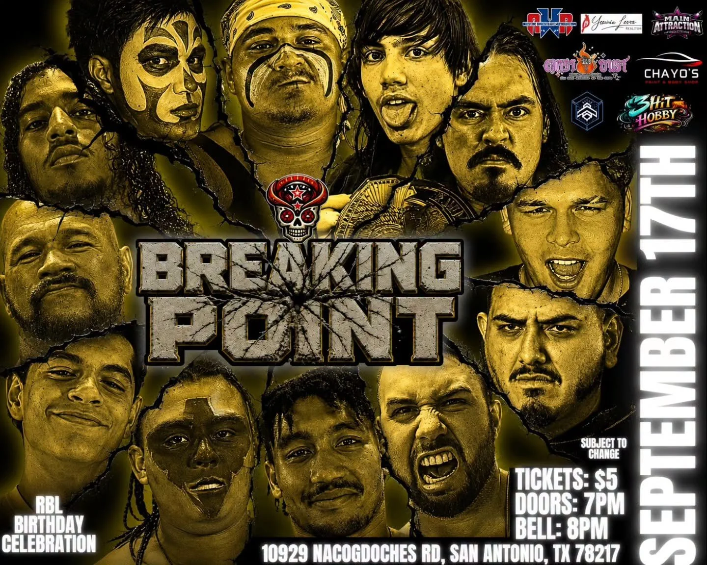 SASW Presents: Breaking Point 