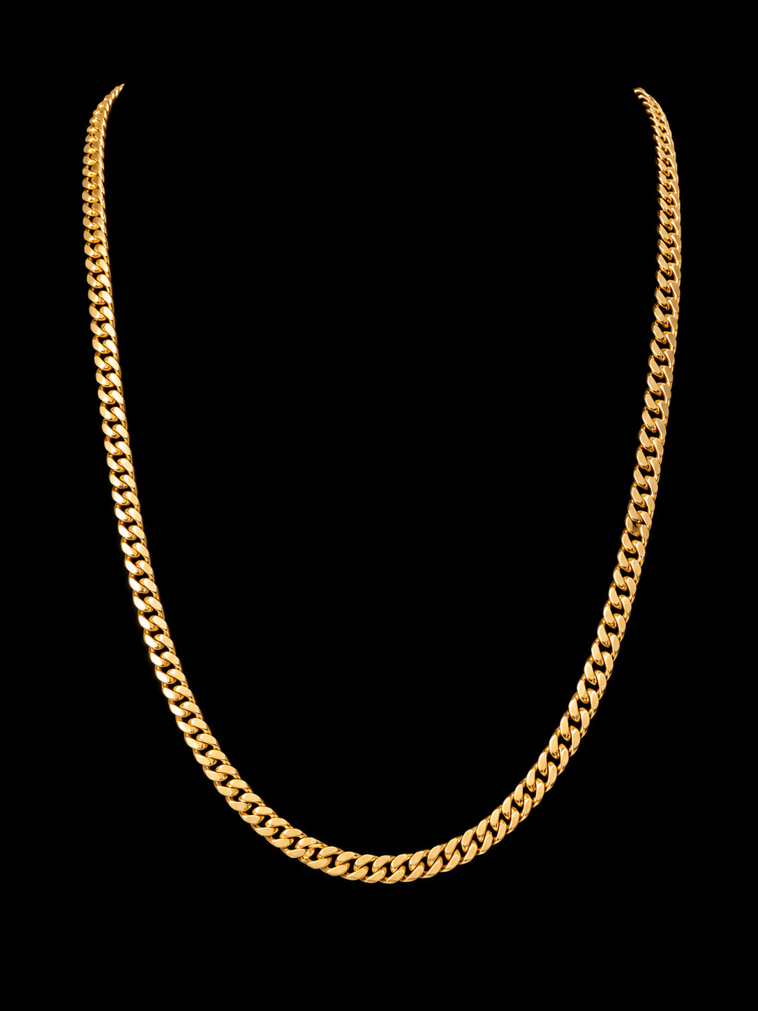 10K Gold, 5MM Miami Cuban Chain