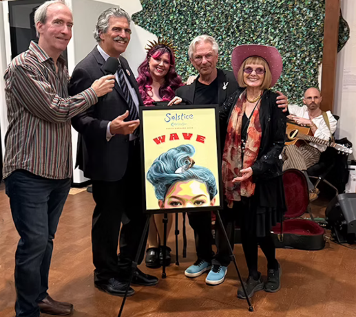 Larry Vigon’s “Wave” wins Summer Solstice 2026 Poster Contest