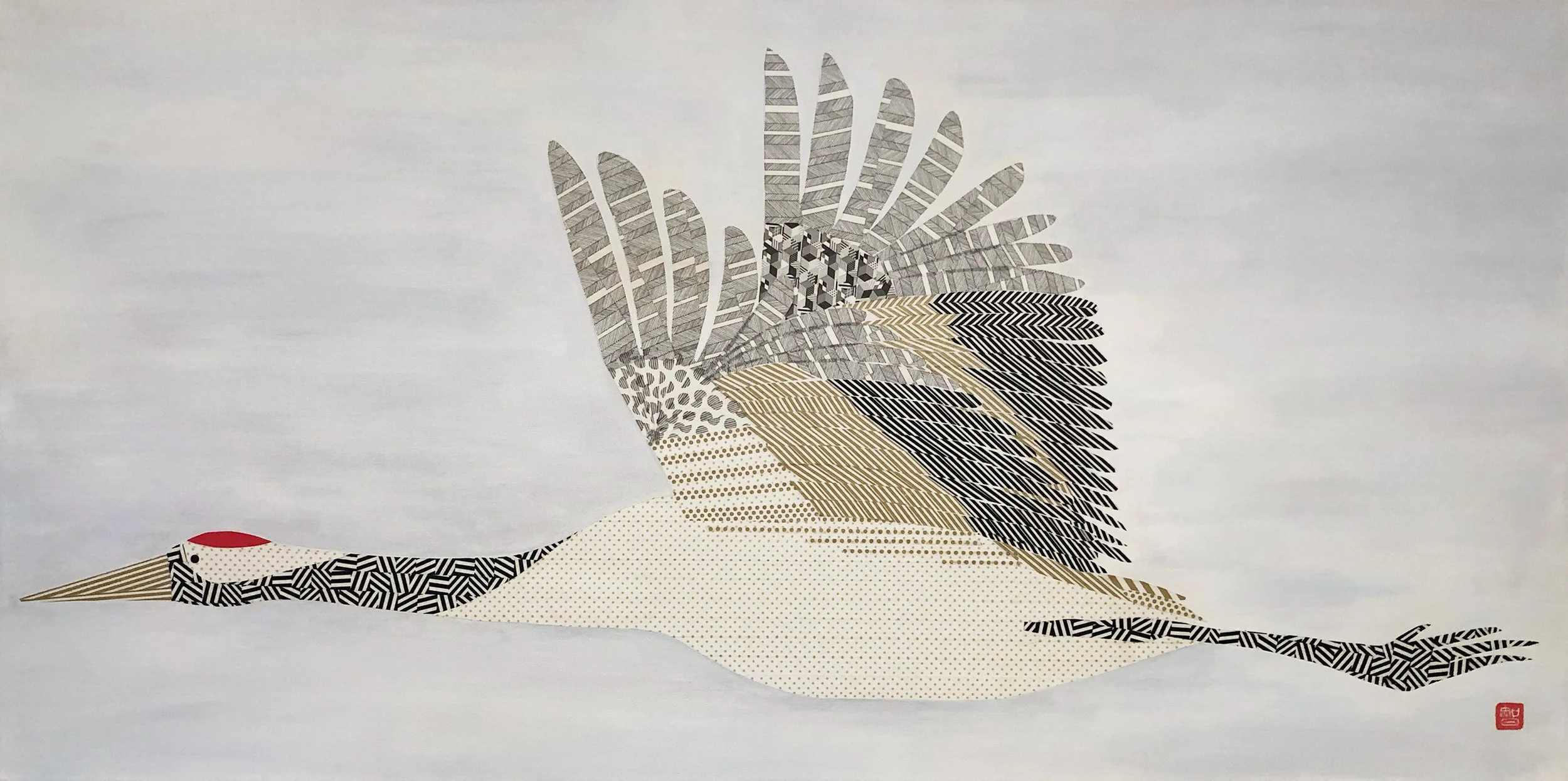 Red-Crowned Crane, 2025
