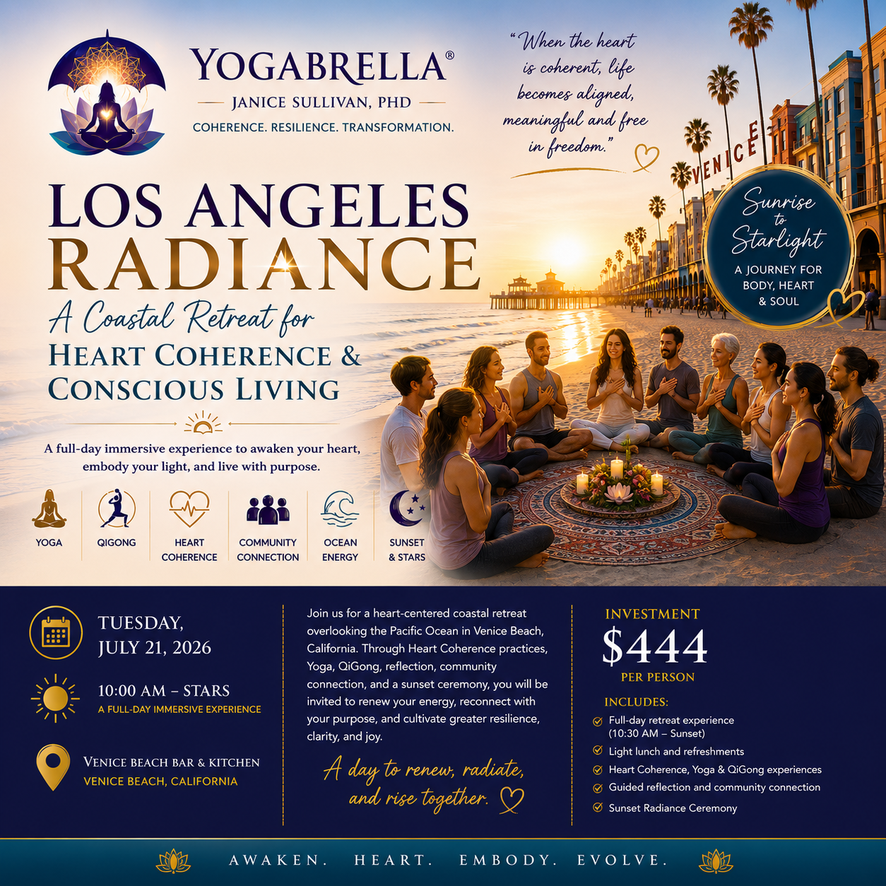 Los Angeles Radiance Retreat