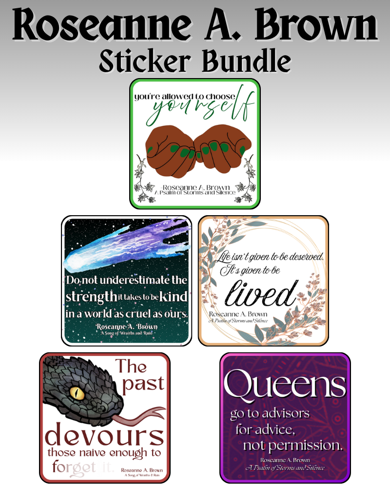 Roseanne A. Brown Sticker Bundle - We Love To Read COLLECTION