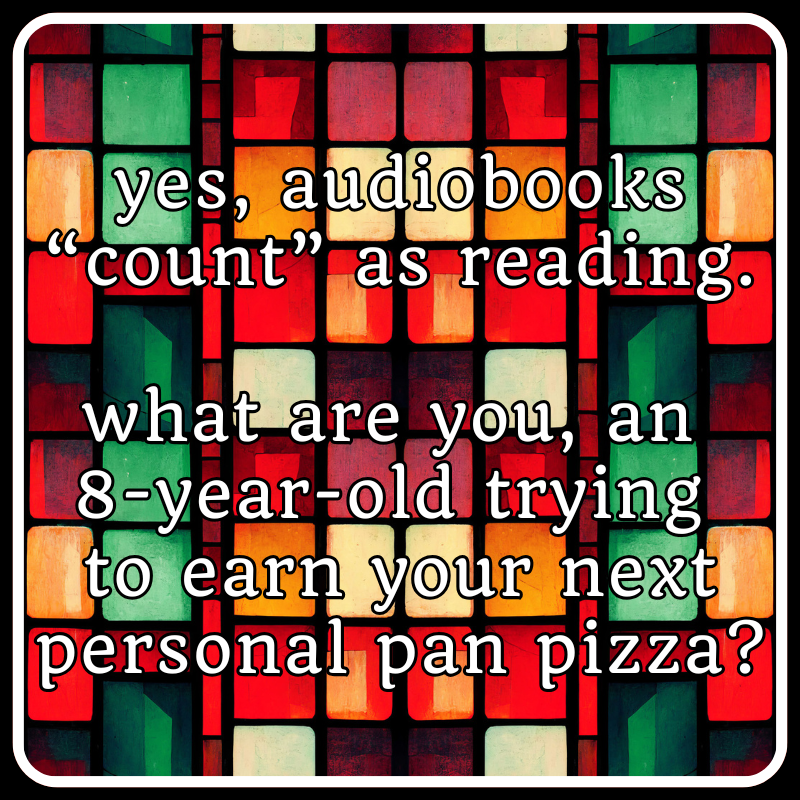 Sticker - Audiobooks Count