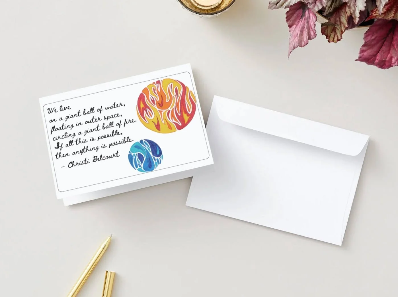 cards and postcards available now in the Crane Studios Stationery Shop, perfect for encouraging notes and just-thinking-of-you messages! fully custom-made to your own specifications, they come in packs of 5, 10, or 25. i've also got journals, featuri