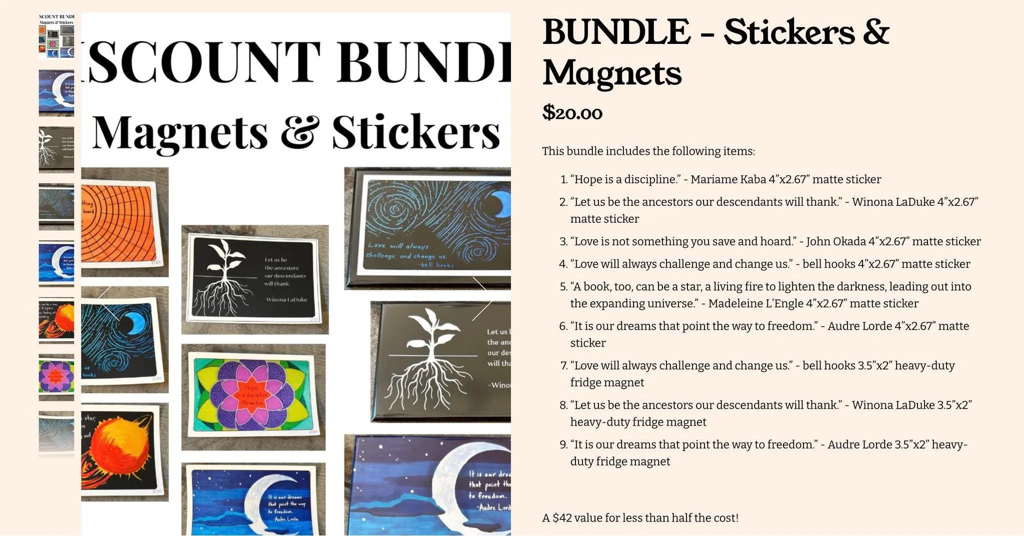 I've got a new deal in the Crane Studios shop! Get a bundle of fridge magnets and stickers for less than half the price of what they're worth individually! And with the holidays coming up, I've got bundles of postcards and cards w/ envelopes, perfect