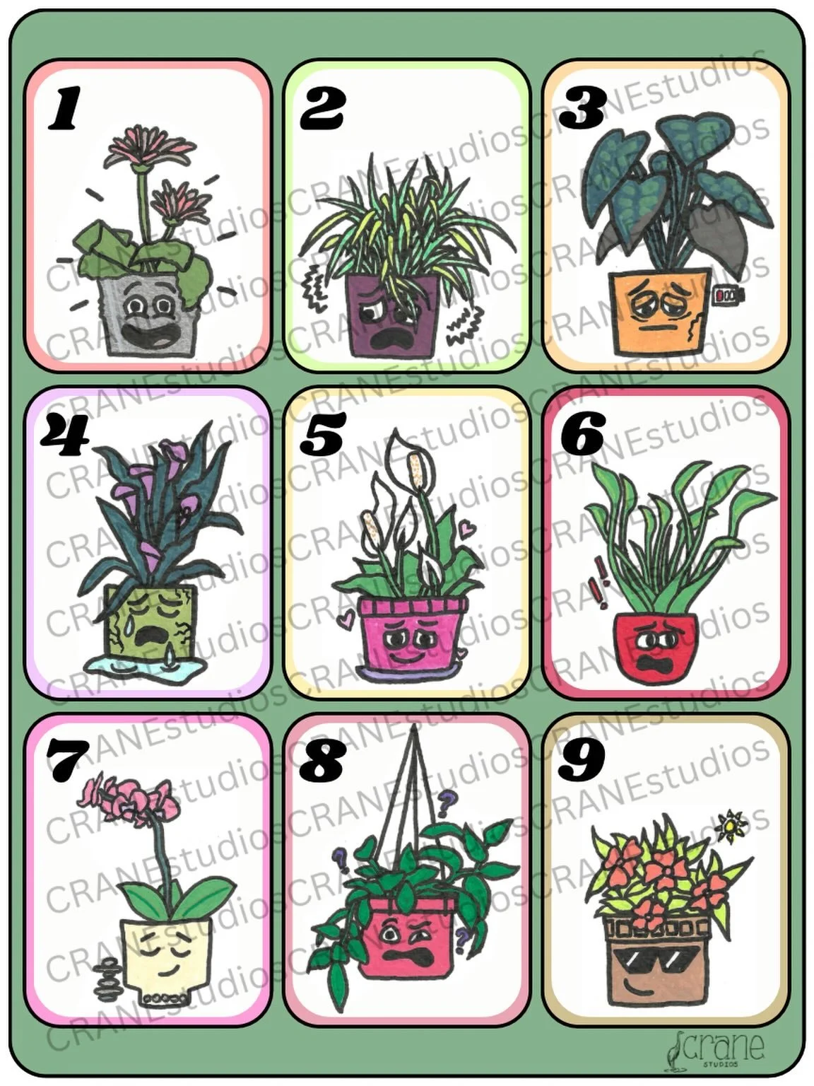 just wrapped up this commission for @unconditionallearning &hearts;️ a cute planty mood board! if you're interested in something similar or have something else in mind, check out my website and shop! (links in bio)