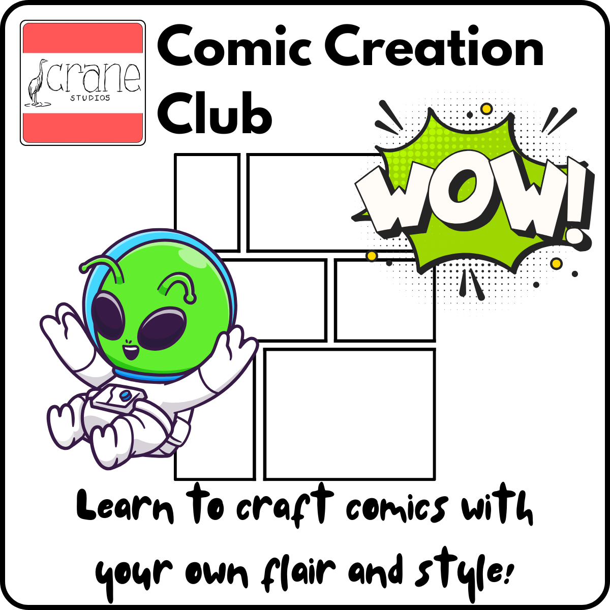 Comic Creation Club - FALLSMEAD