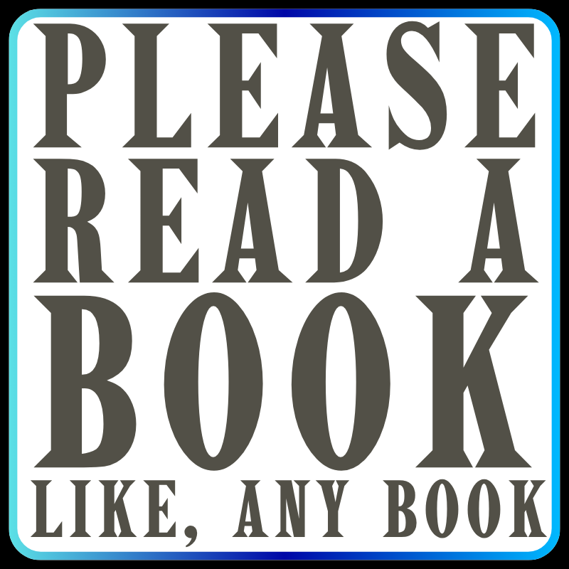 Sticker - Please Read a Book