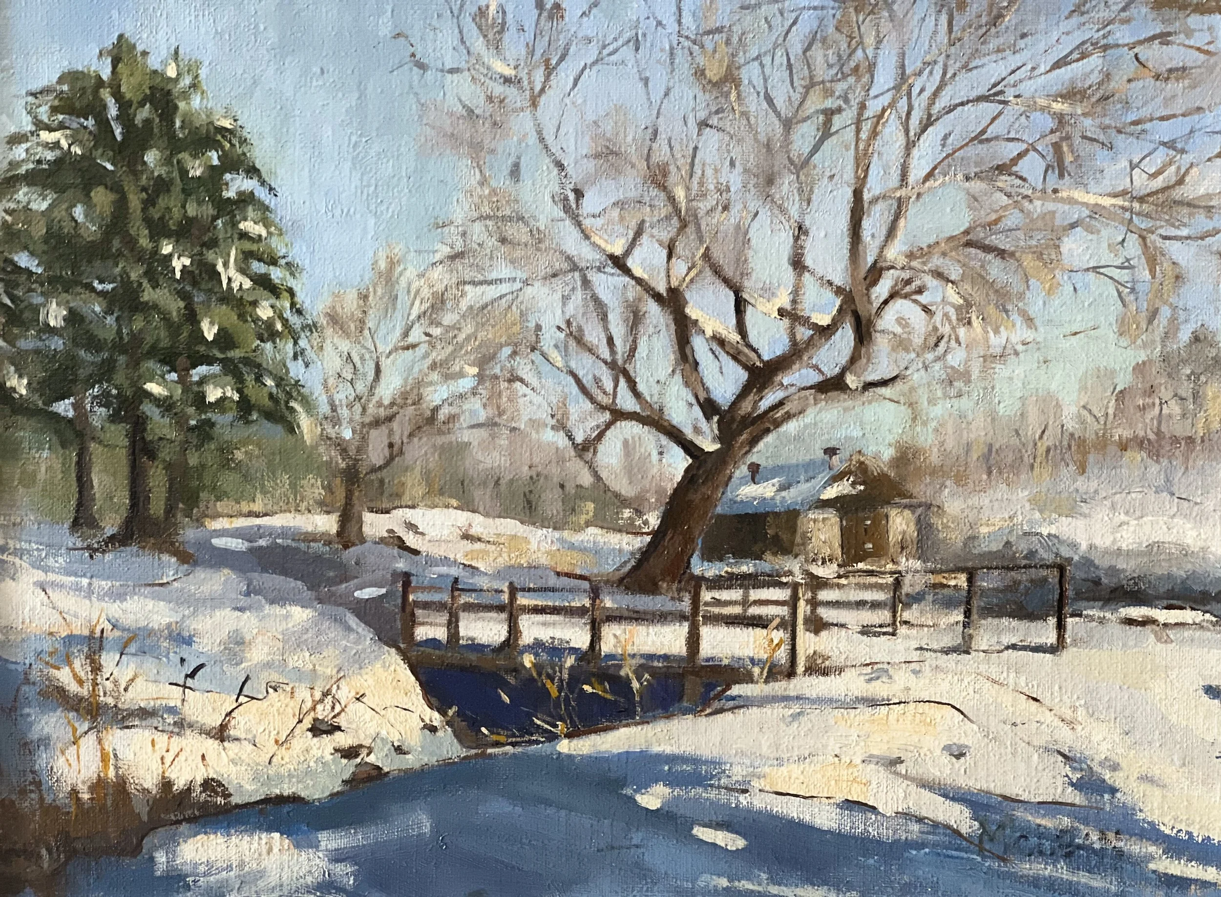 Winter at Somerset
11x14