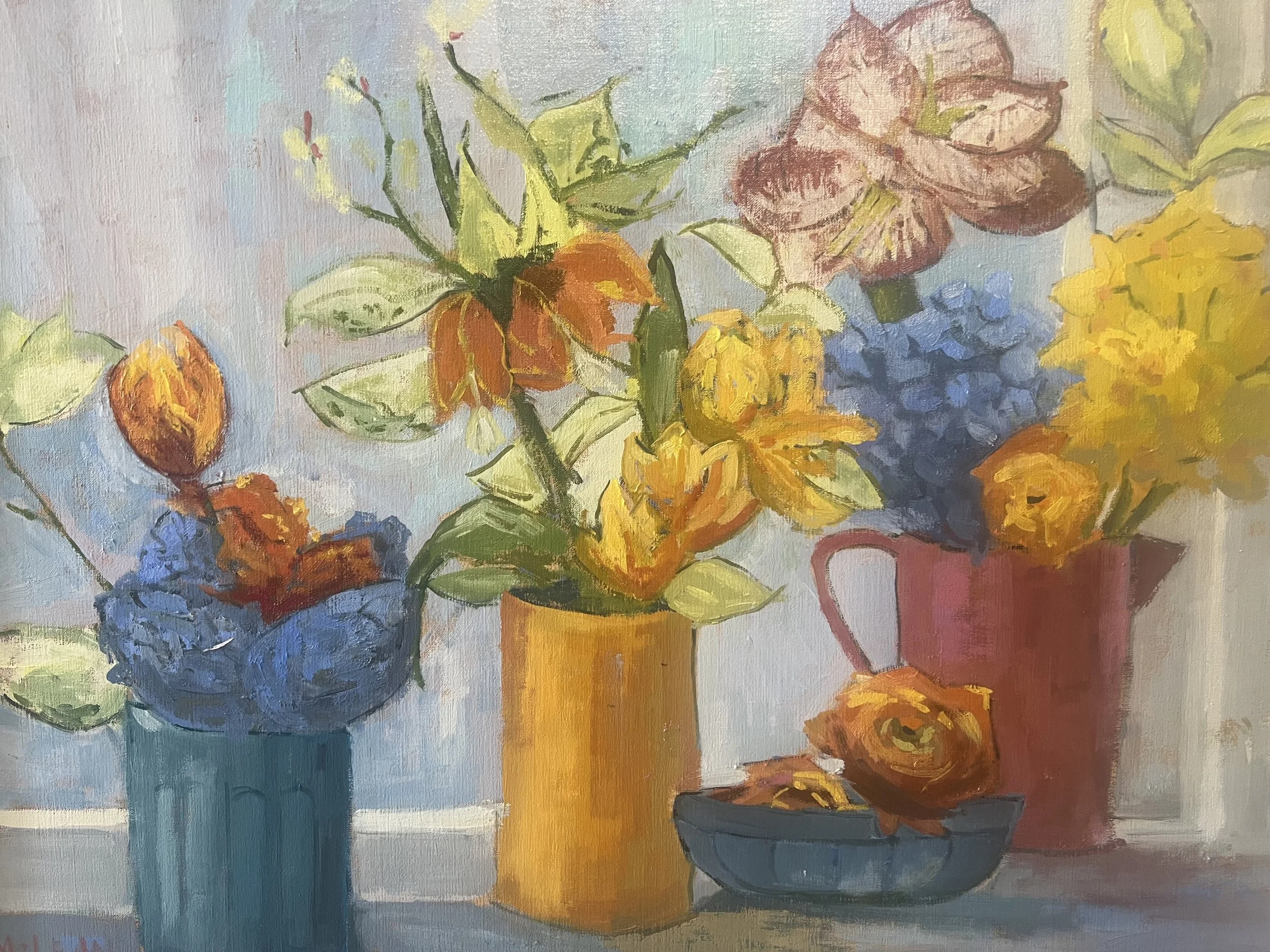 Study In Primary Colors
16x20