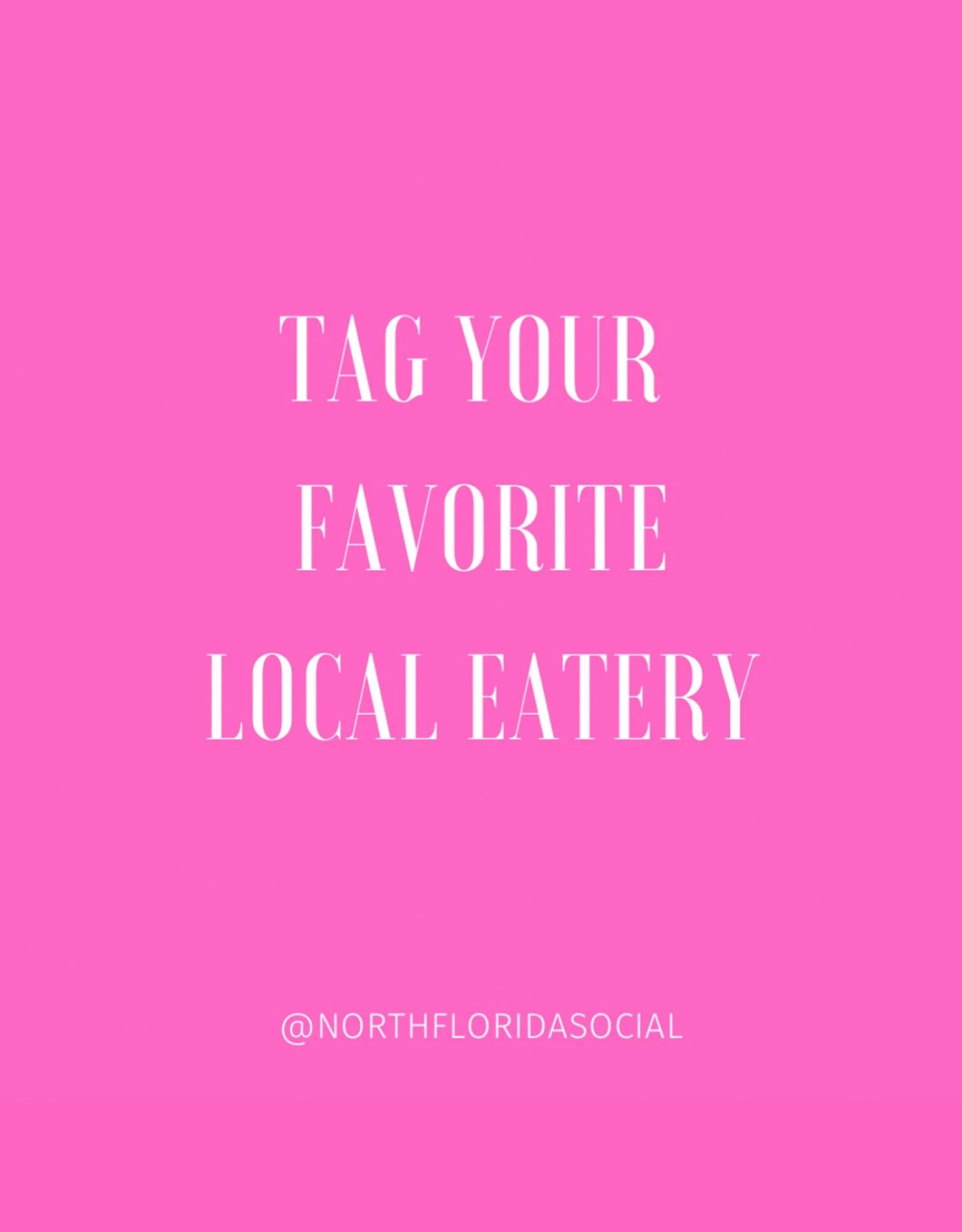 Let&rsquo;s show some love 🫶
Tag your favorite local eatery so we can all find our next spot to try 🍽️✨

#northfloridasocial #localeats #panamacityfl #lynnhavenflorida