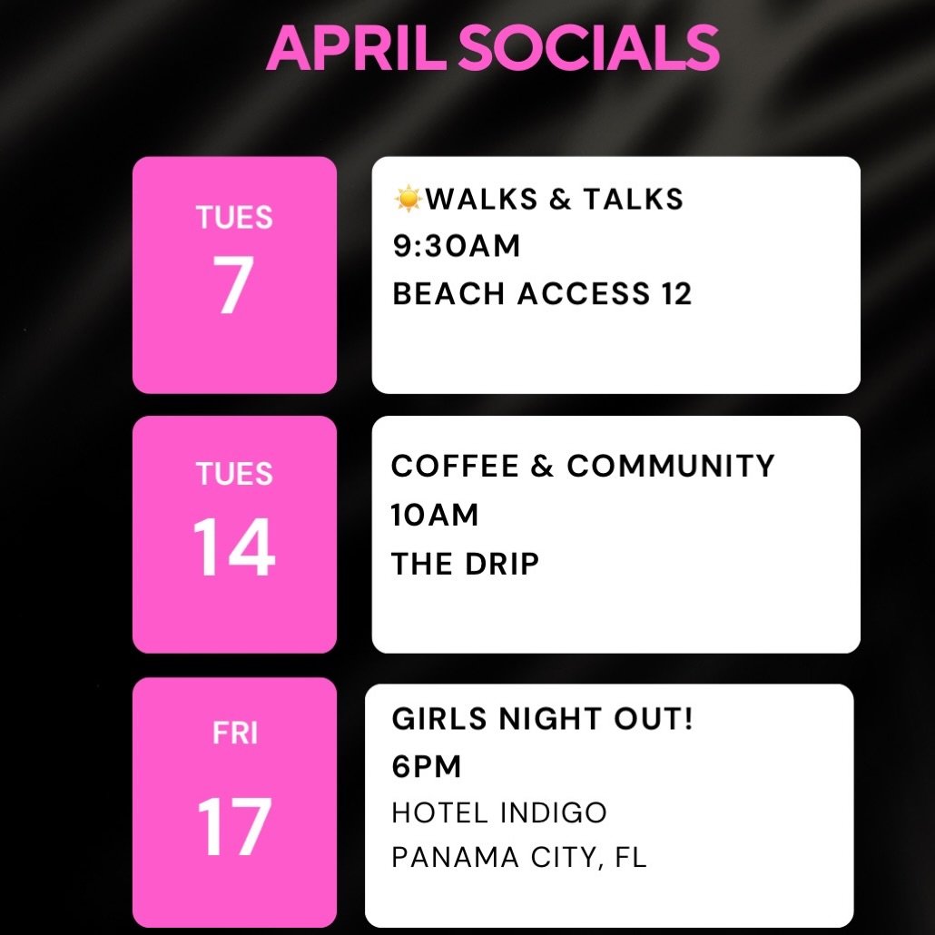 💕 Hey Besties!!
Which ones will we see you at??!!