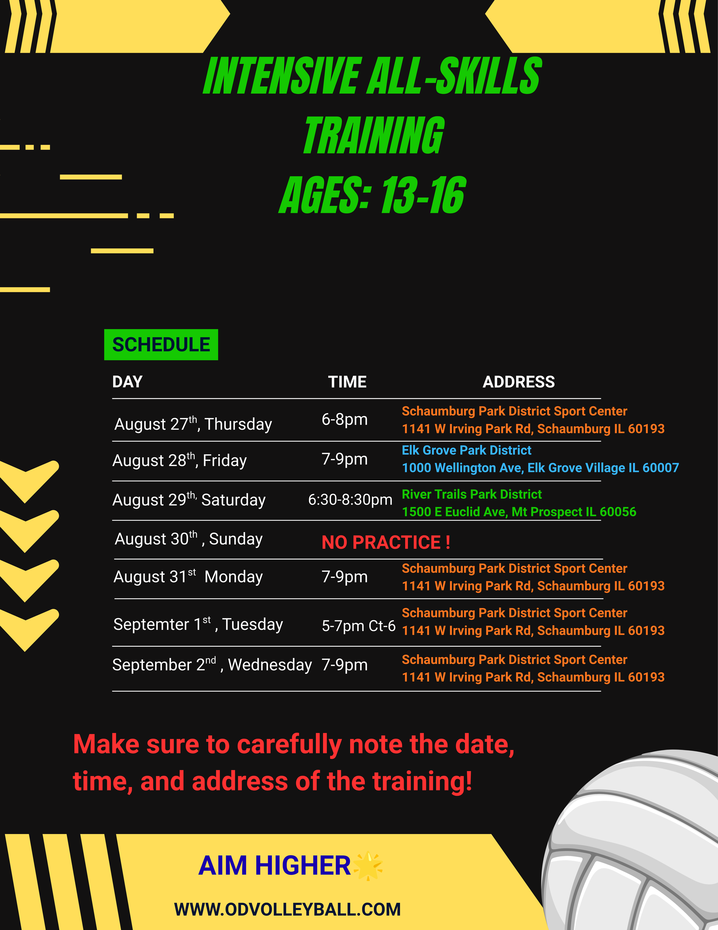 Dark Blue And Green Bold Modern Football Schedule Program.png