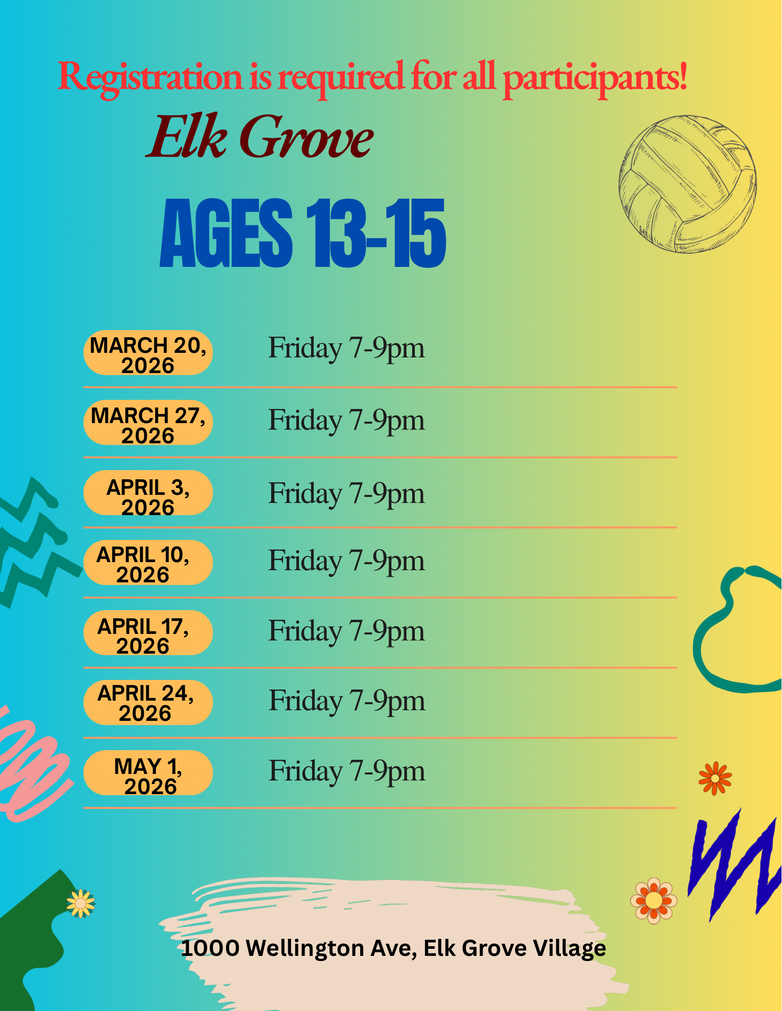 Teen (Ages 13-15) - 7 weeks - Elk Grove Location