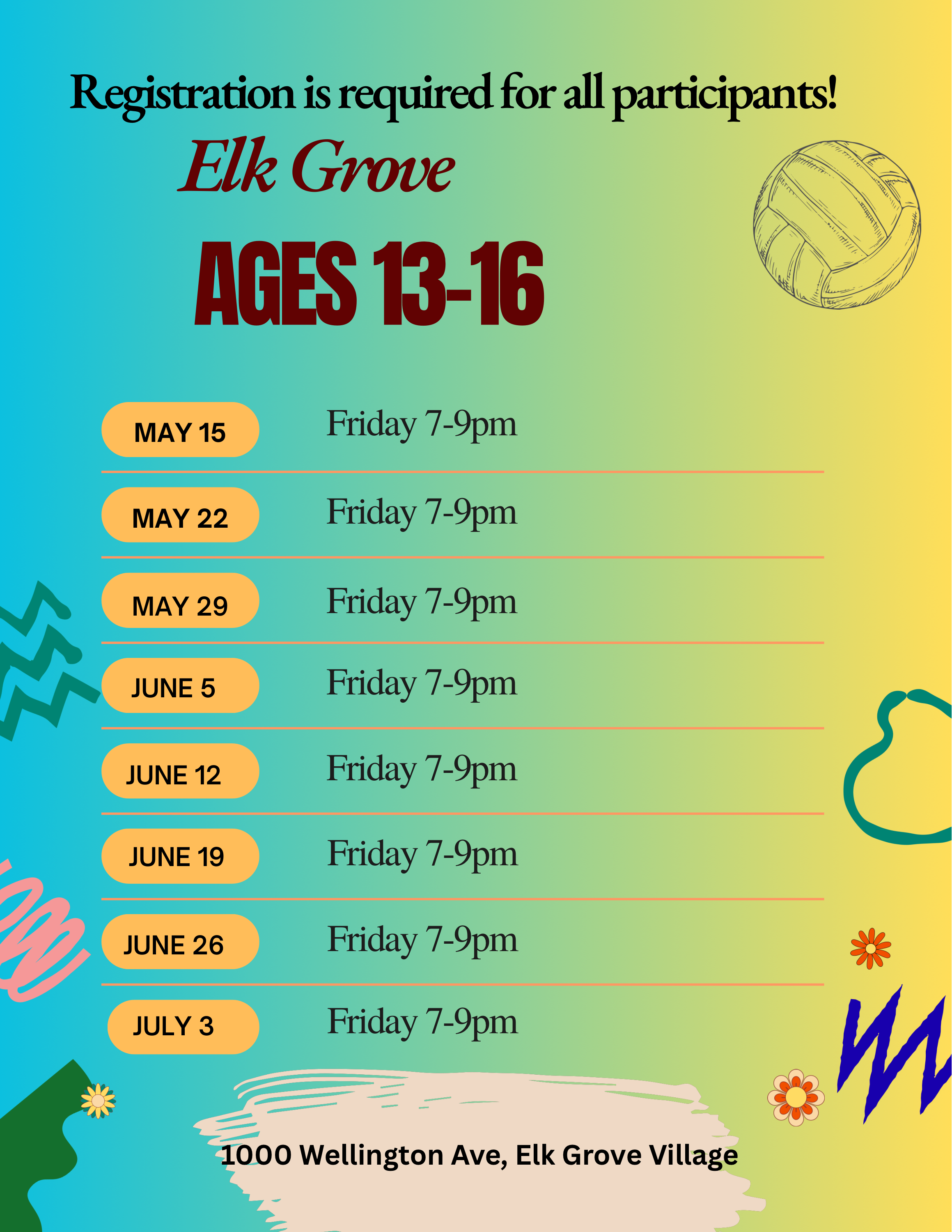 Teen (Ages 13-16) - 8 weeks - Elk Grove Location Friday