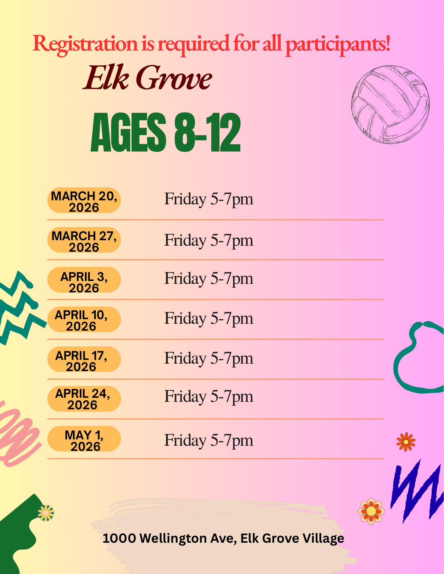 Ages (8-12) - 7 weeks - Elk Grove Location