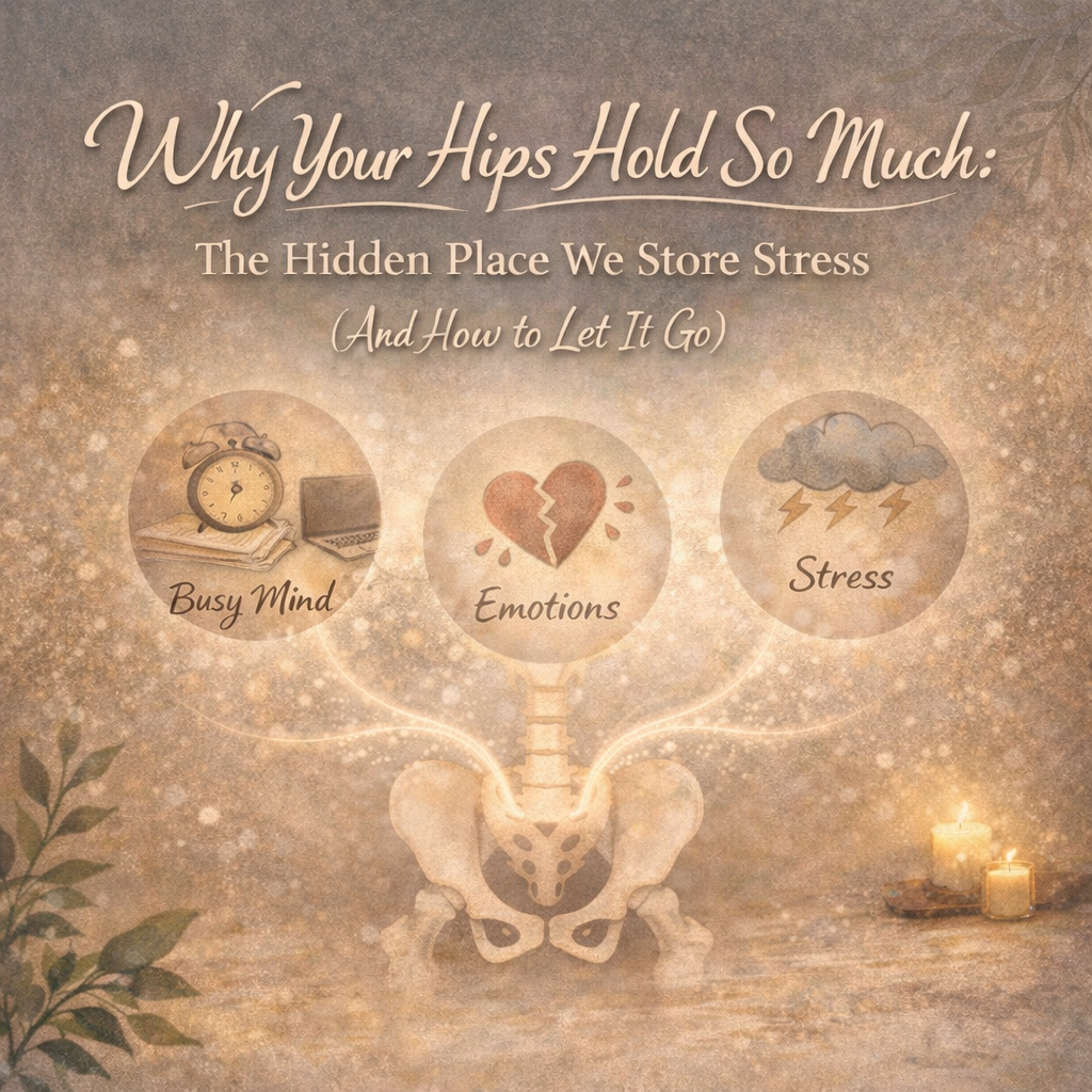 Why Your Hips Hold So Much: The Hidden Place We Store Stress (And How to Let It Go)