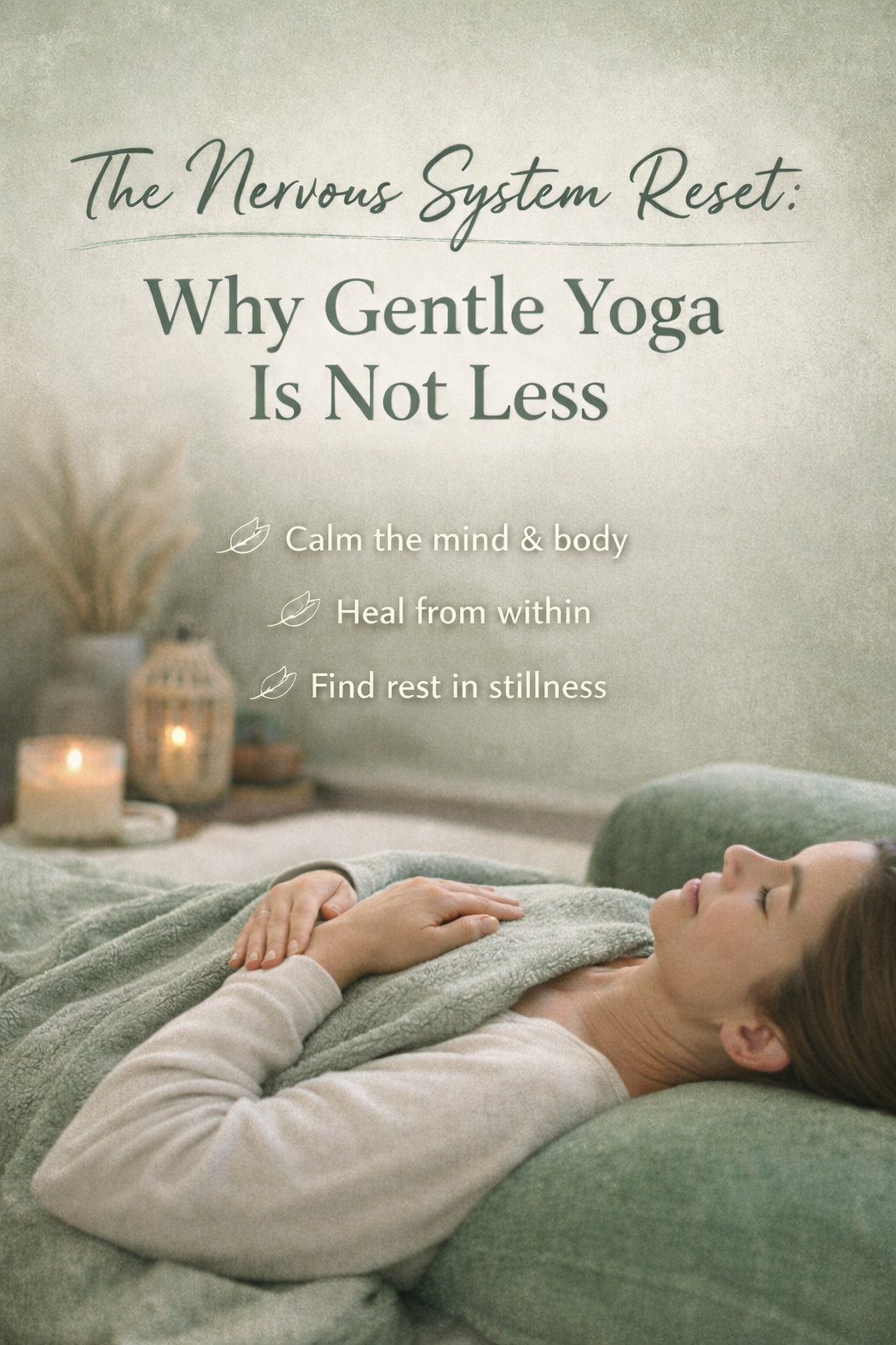 The Nervous System Reset: Why Gentle Yoga Is Not Less