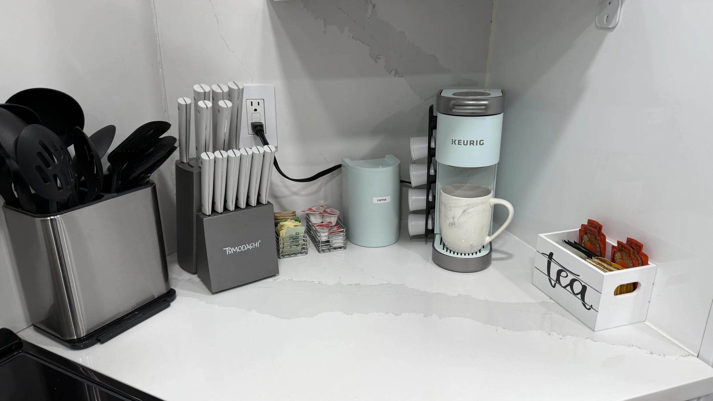 Starting Coffee & Tea provided