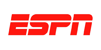 ESPN logo in red and black.