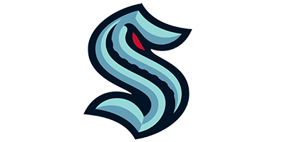 Stylized letter S in shades of blue and red.