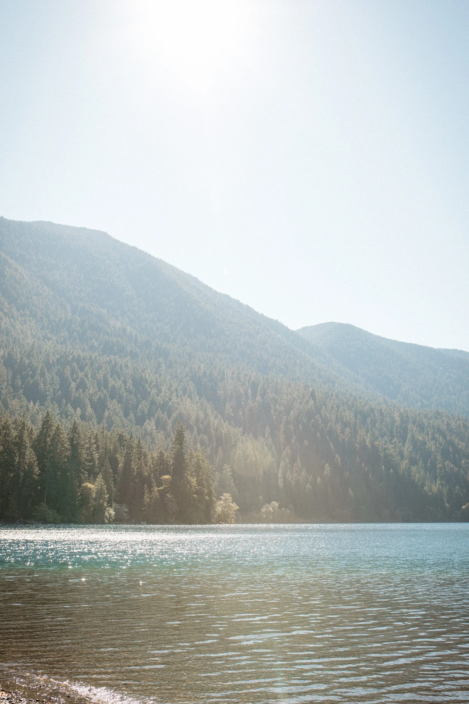 View of Lake Crescent, Port Angeles, WA.