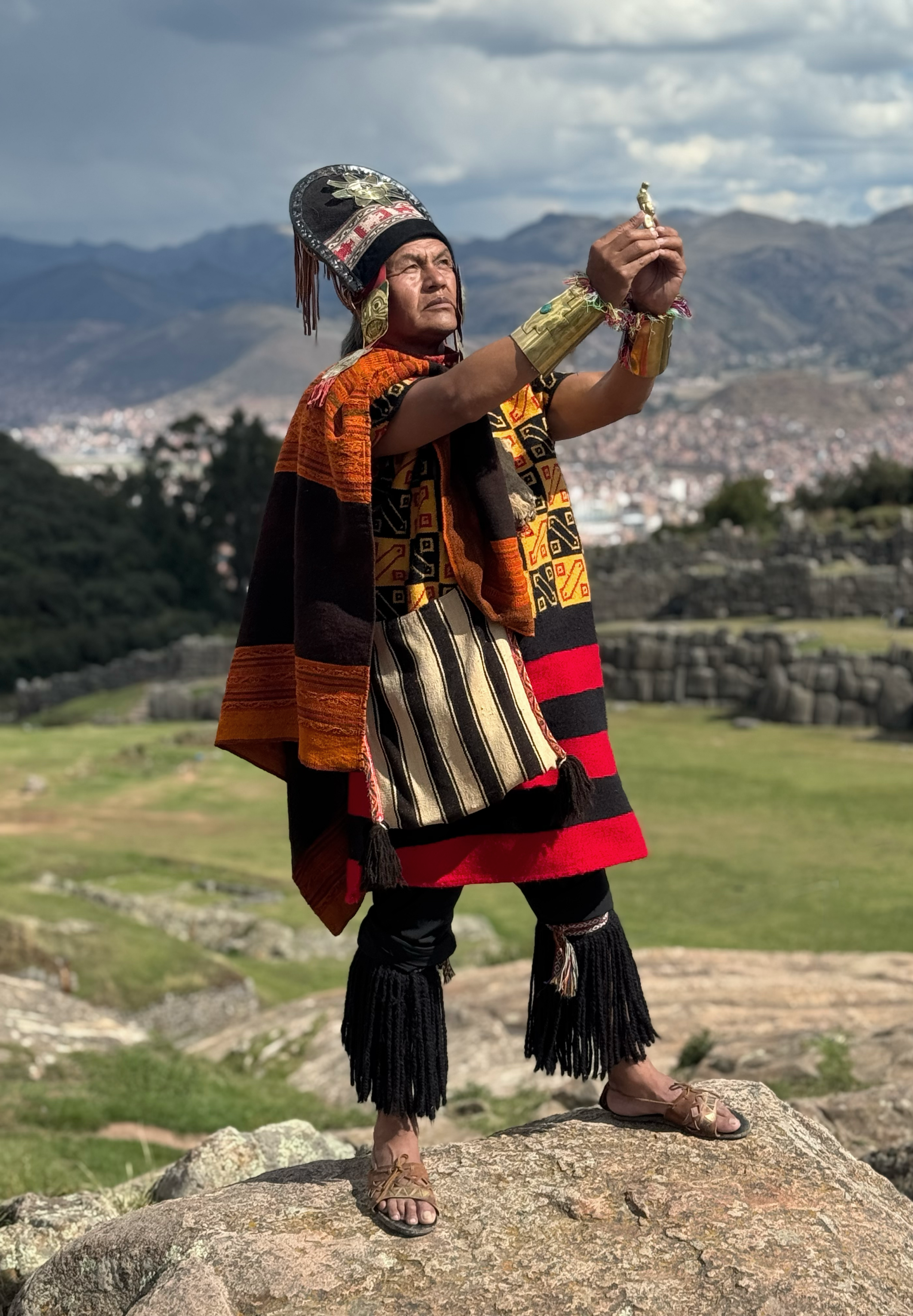 Inca Priest at Sacsayhuamán
