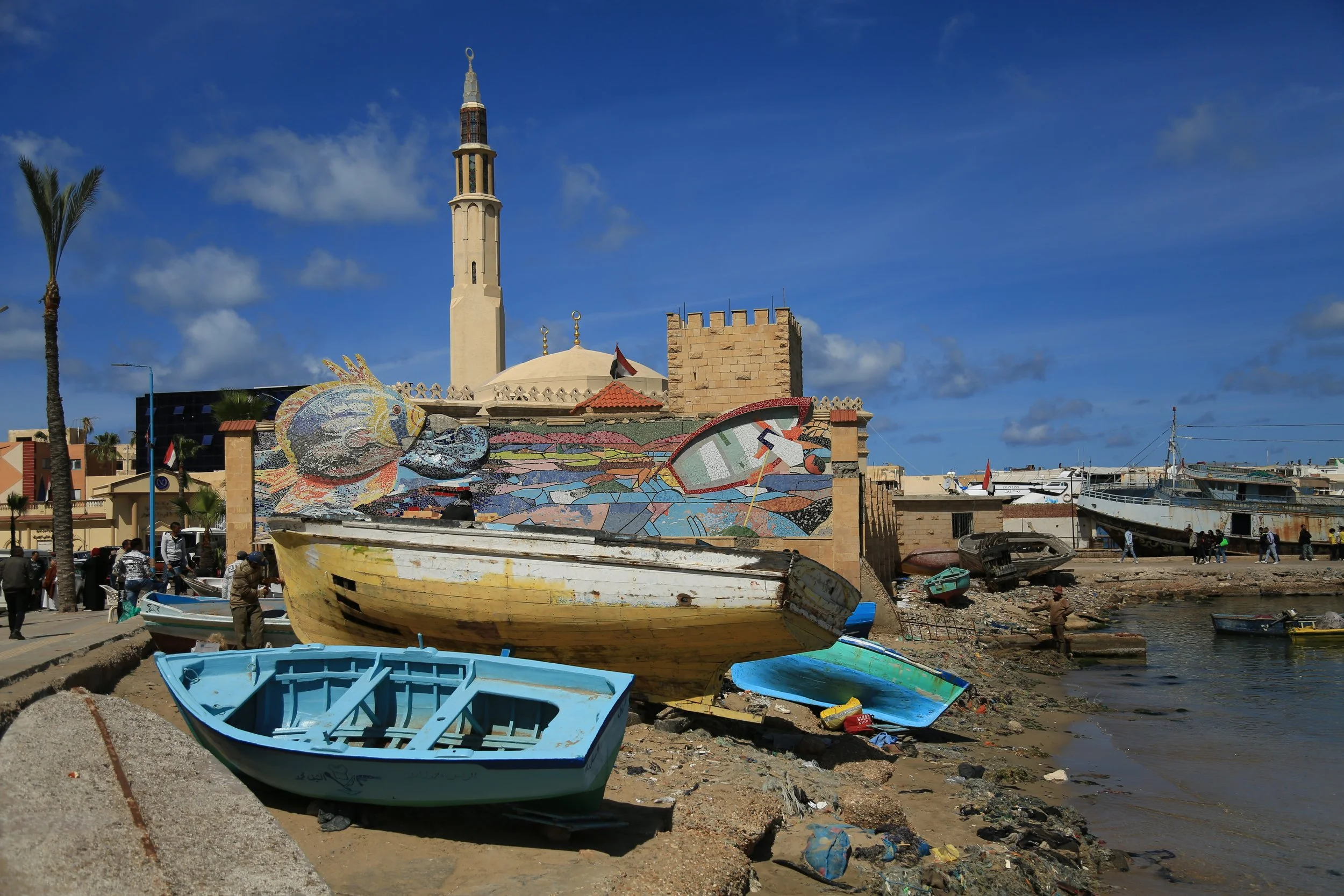 240308_Alexandria_Egypt_Mosque with Boats.JPG