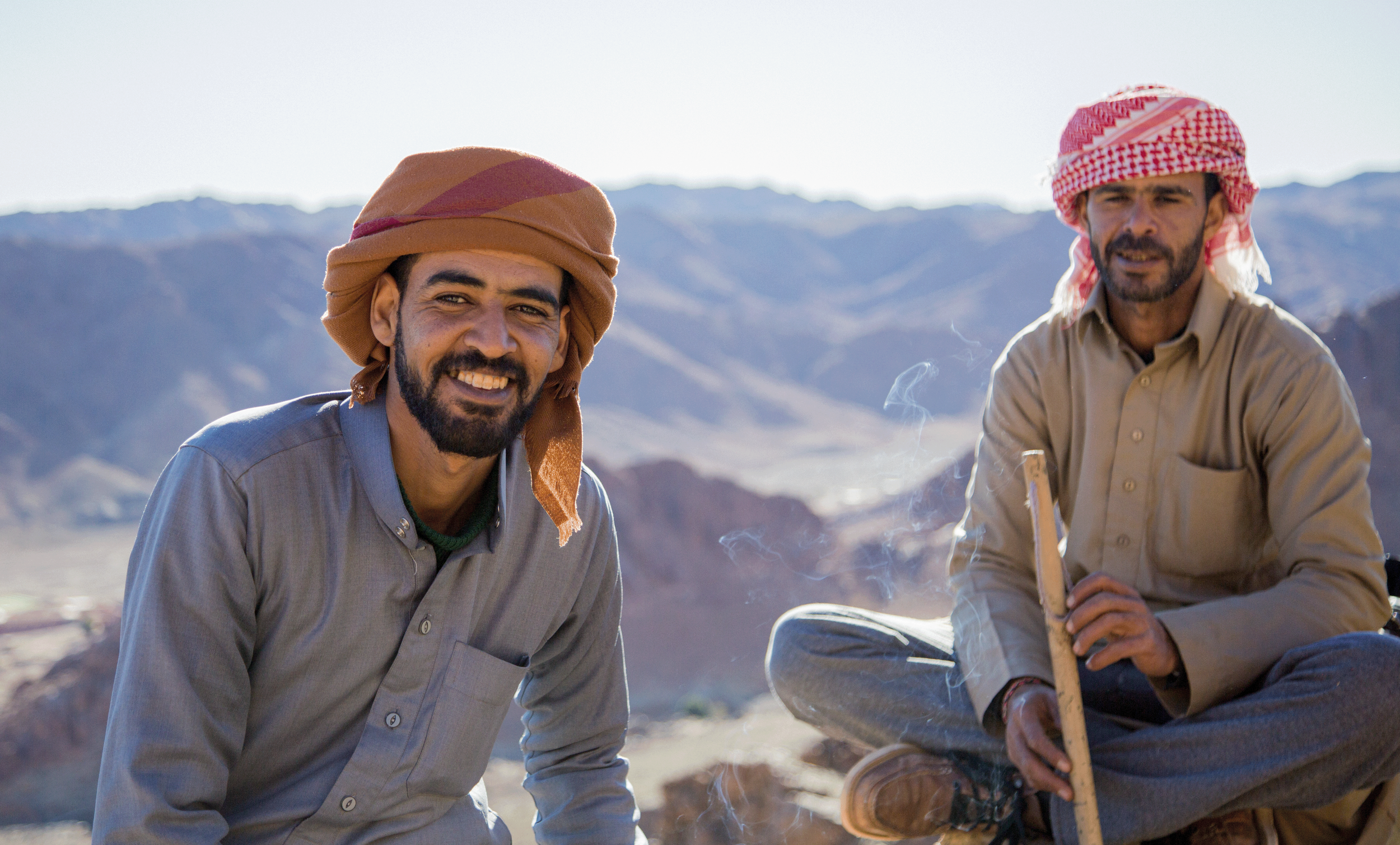 Guides at Mt. Sinai, Egypt