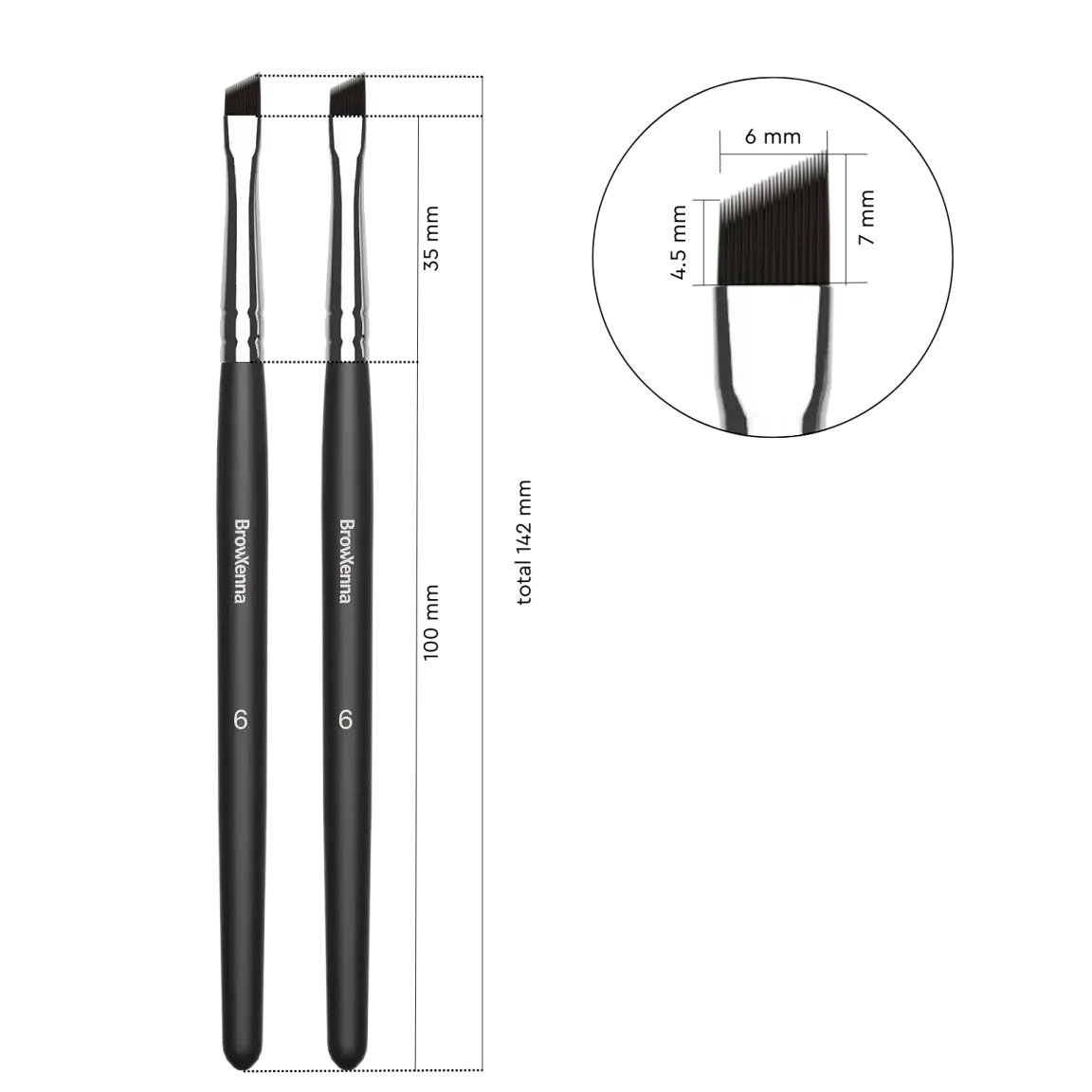 BrowXenna brush set #6.webp