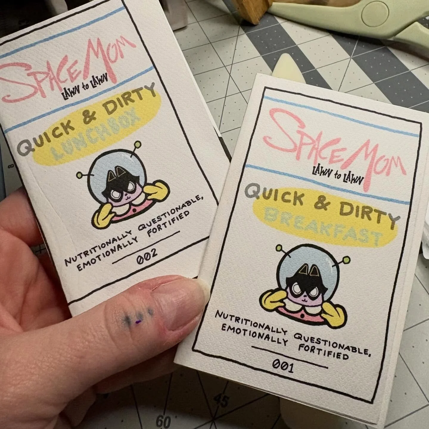 Remember my brief stint in zines this summer? Some beautiful person on Threads was interested so I have some going out. I did a whole thing but no one cared at like a $5 price point with a bunch of additional materials&hellip; so I got embarrassed an