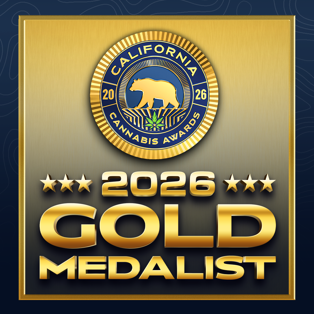 Blue Sage THC California Cannabis Awards 2026 Gold Medal