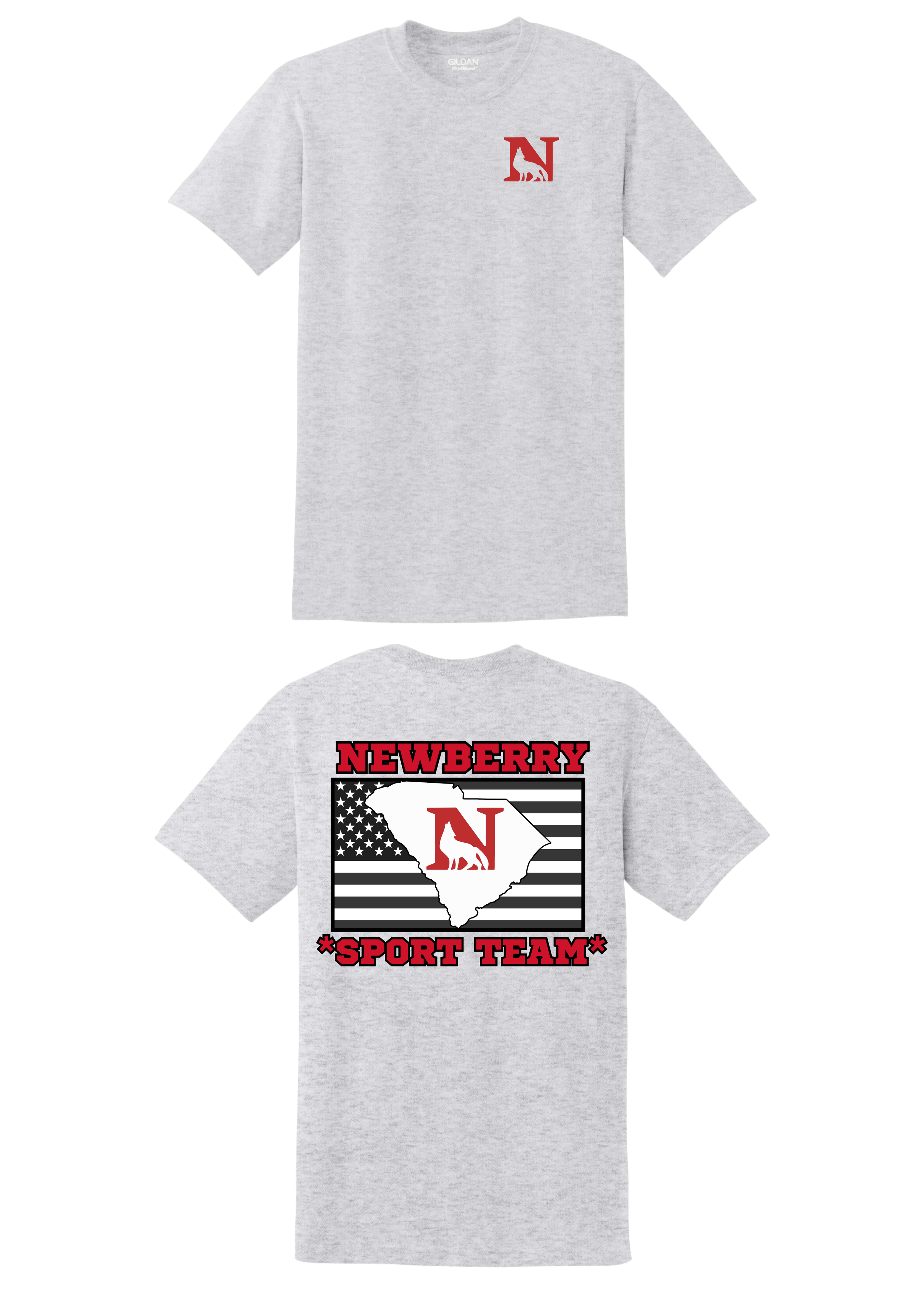 American Flag B/W SC Logo