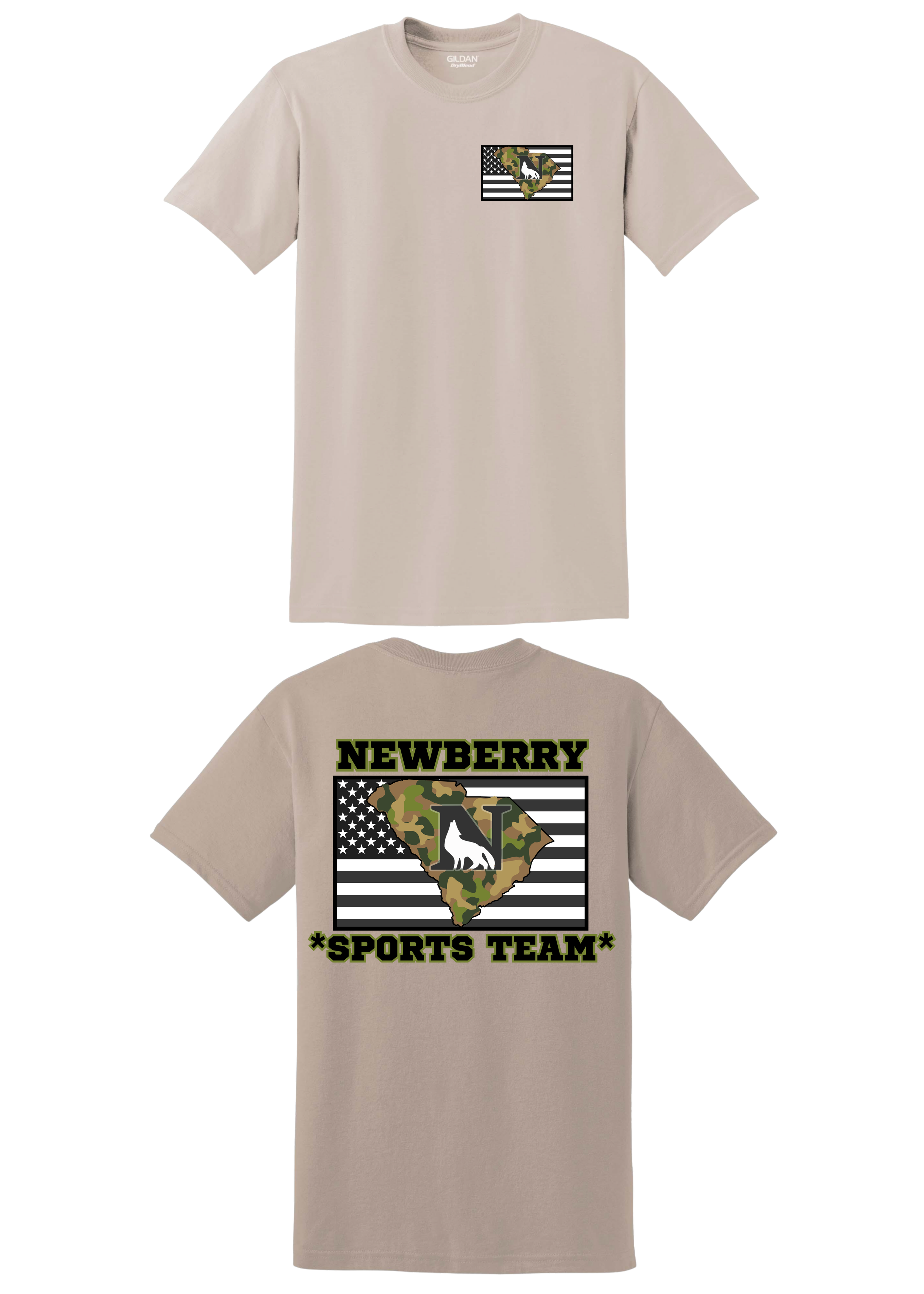 American Flag Camo SC Logo