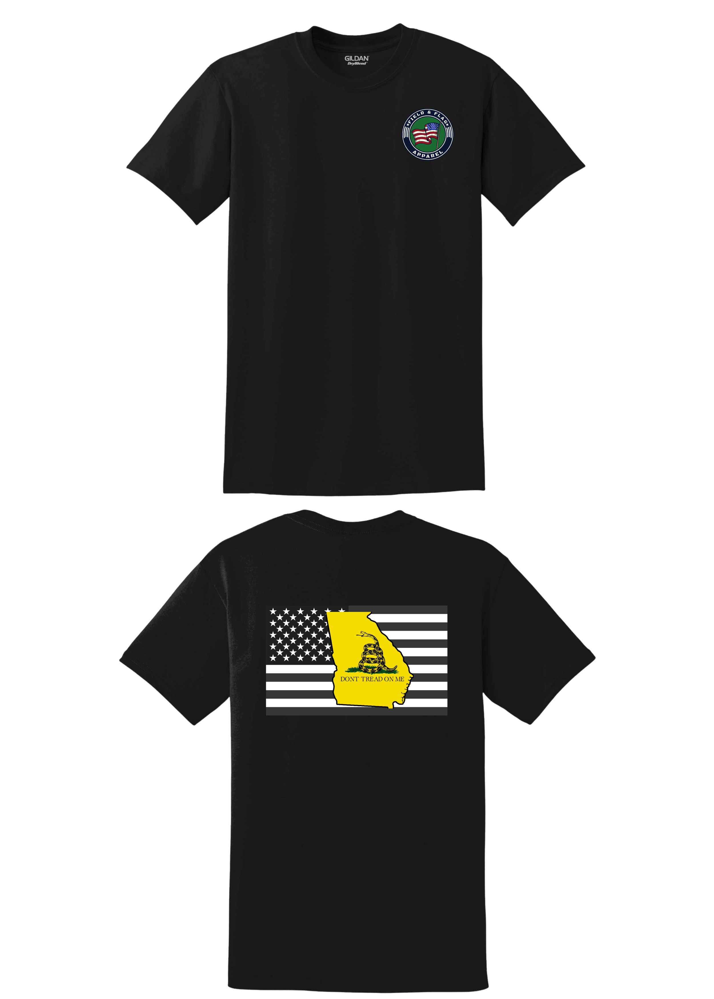 Gadsden Flag Designs on Shirts.png