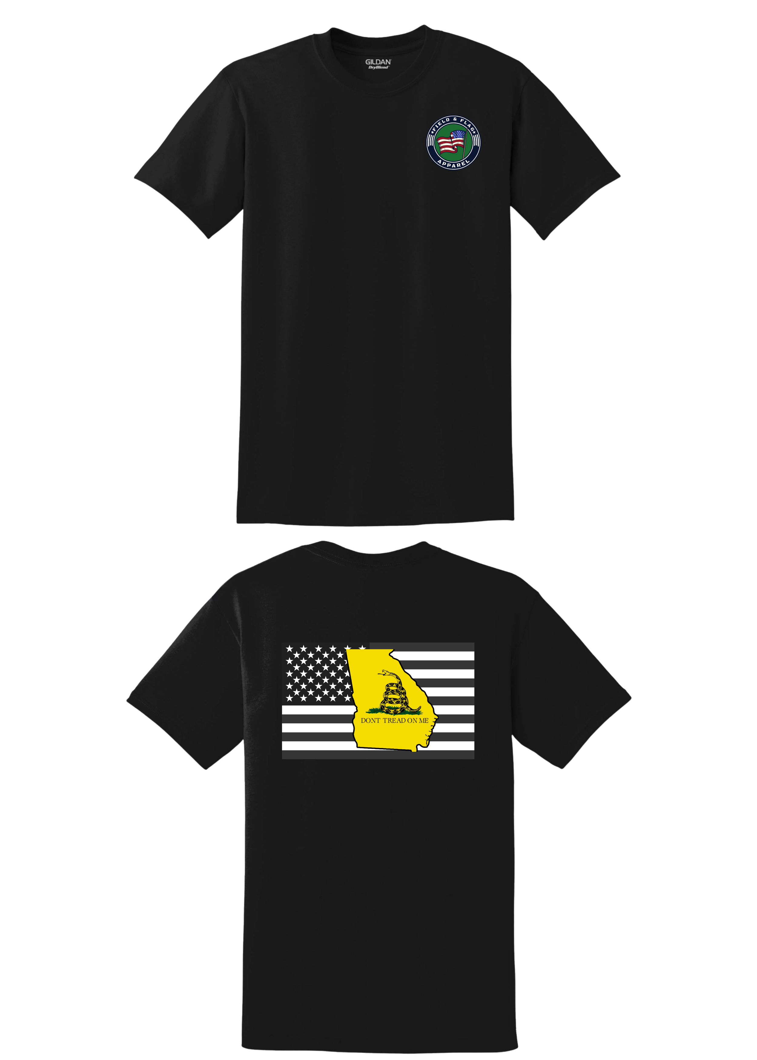 Gadsden Flag Designs on Shirts.png