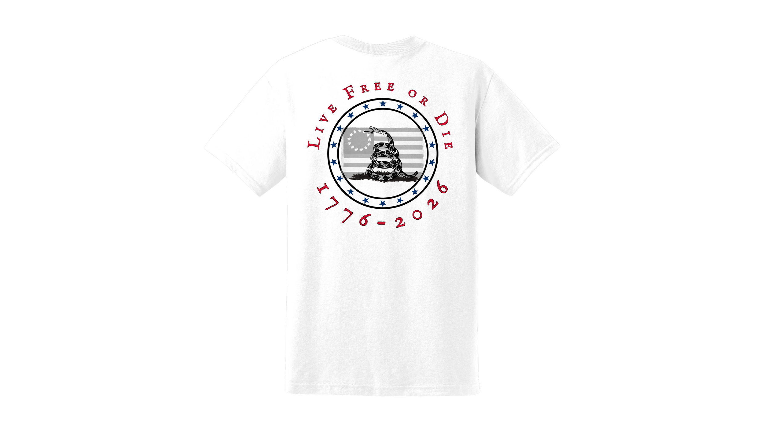 White 250th Anniversary Shirt