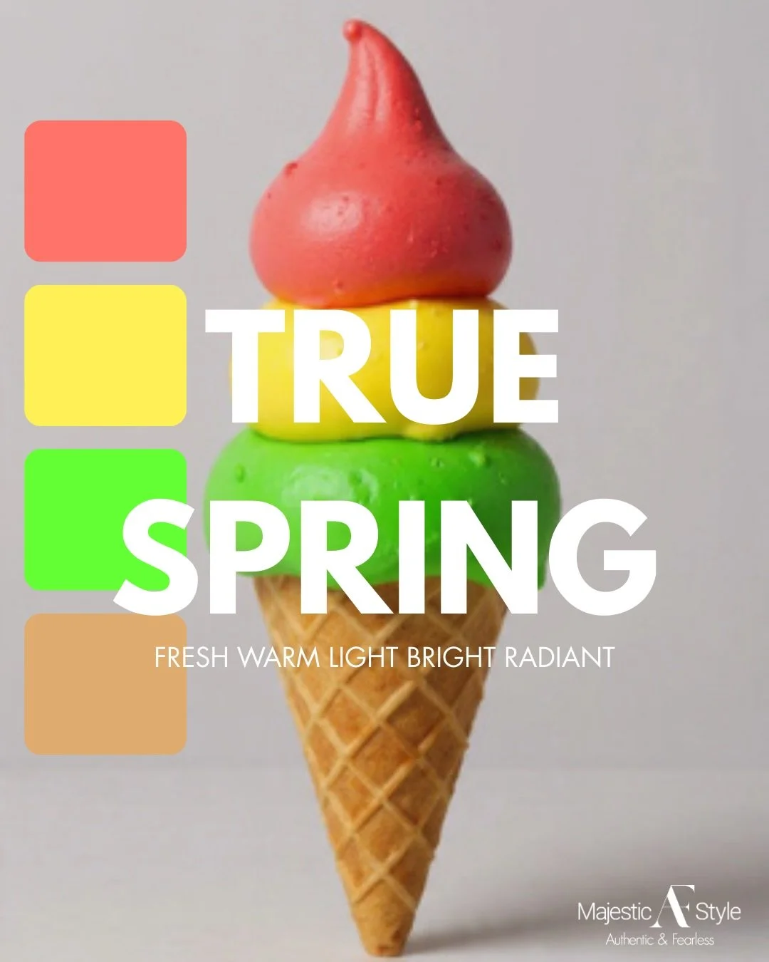 Most people know &ldquo;Spring&rdquo; as bright, cheerful, and warm &mdash; but there are actually four distinct versions of Spring, each with its own personality and purpose.

Understanding which one belongs to you is what makes your wardrobe feel i