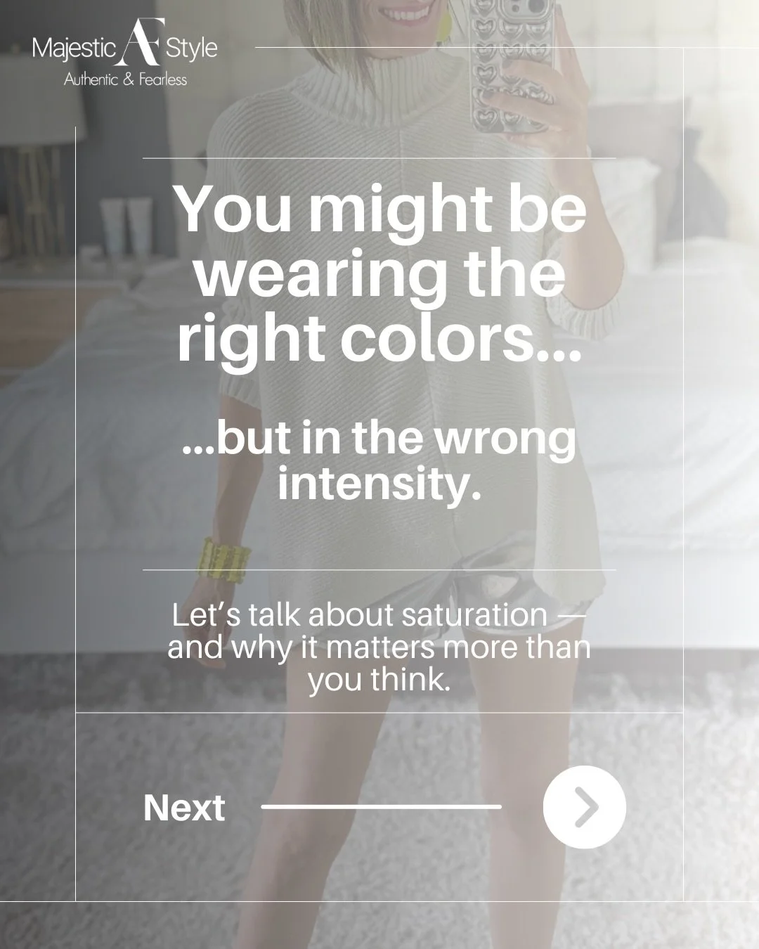 #MajesticAFStyle #AuthenticandFearless #ColorAnalysis #ColourAnalysis #16SeasonColorAnalysis