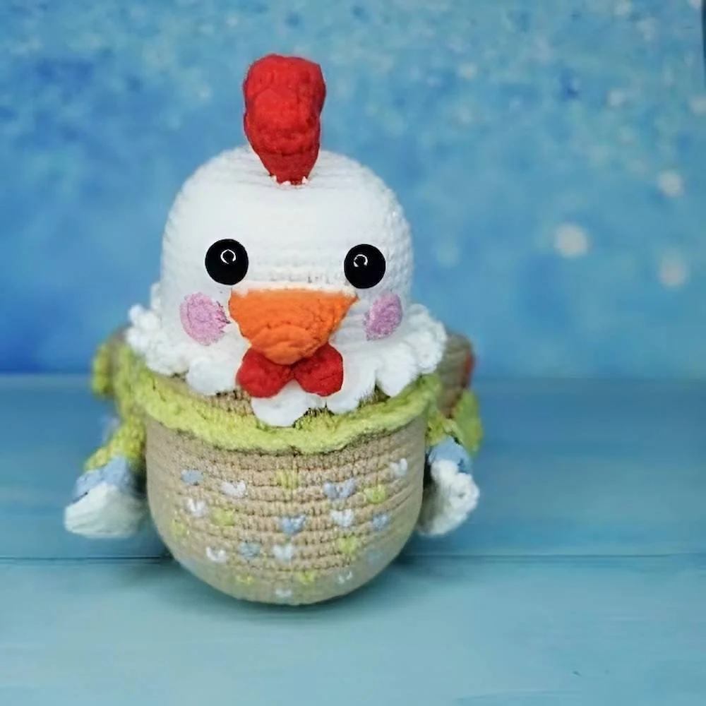 Easter Chicken Basket Crochet Pattern 5.jpg